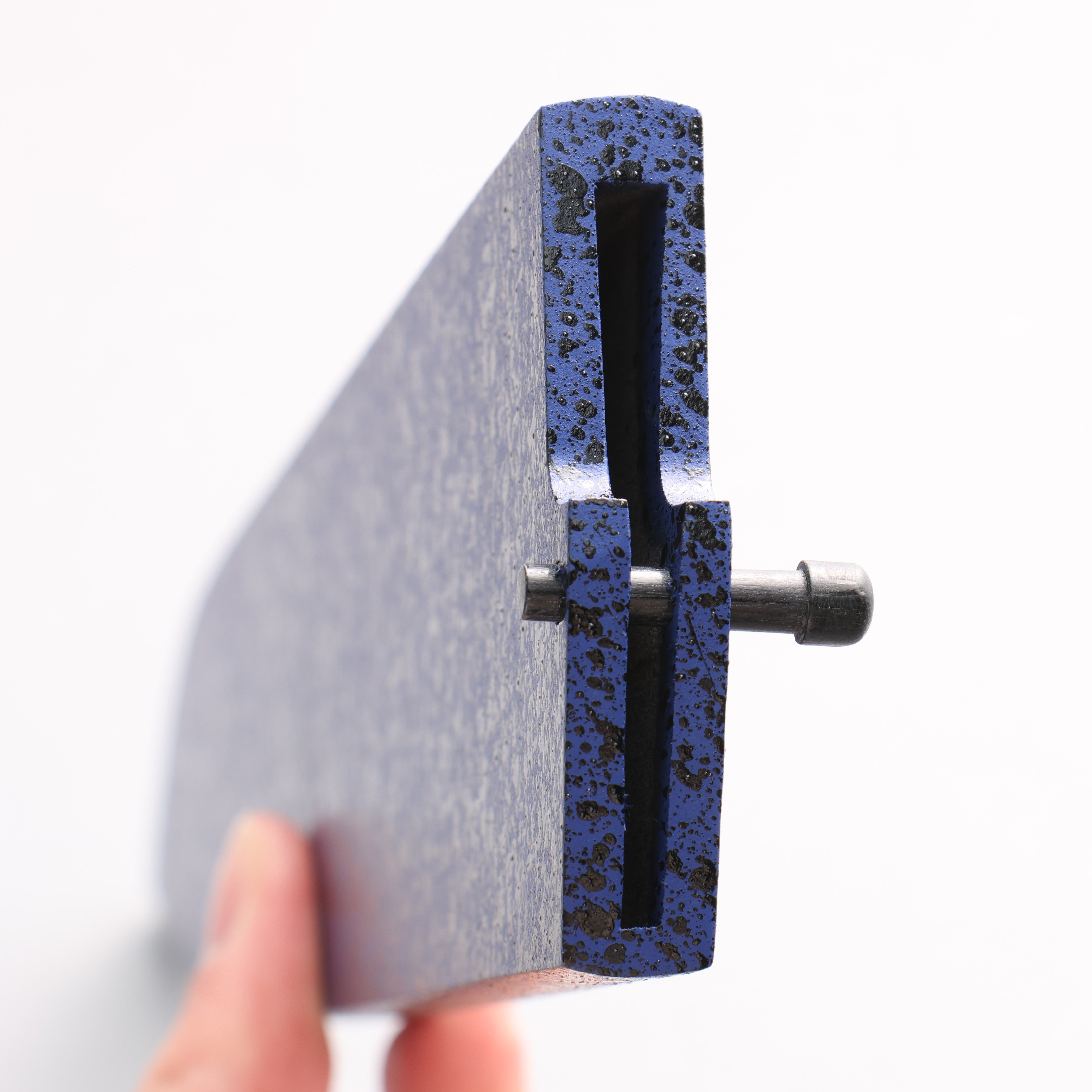 Blue Pakka wood Sheath for 240mm Gyuto with Plywood pin Kaneko - Japanny - Best Japanese Knife