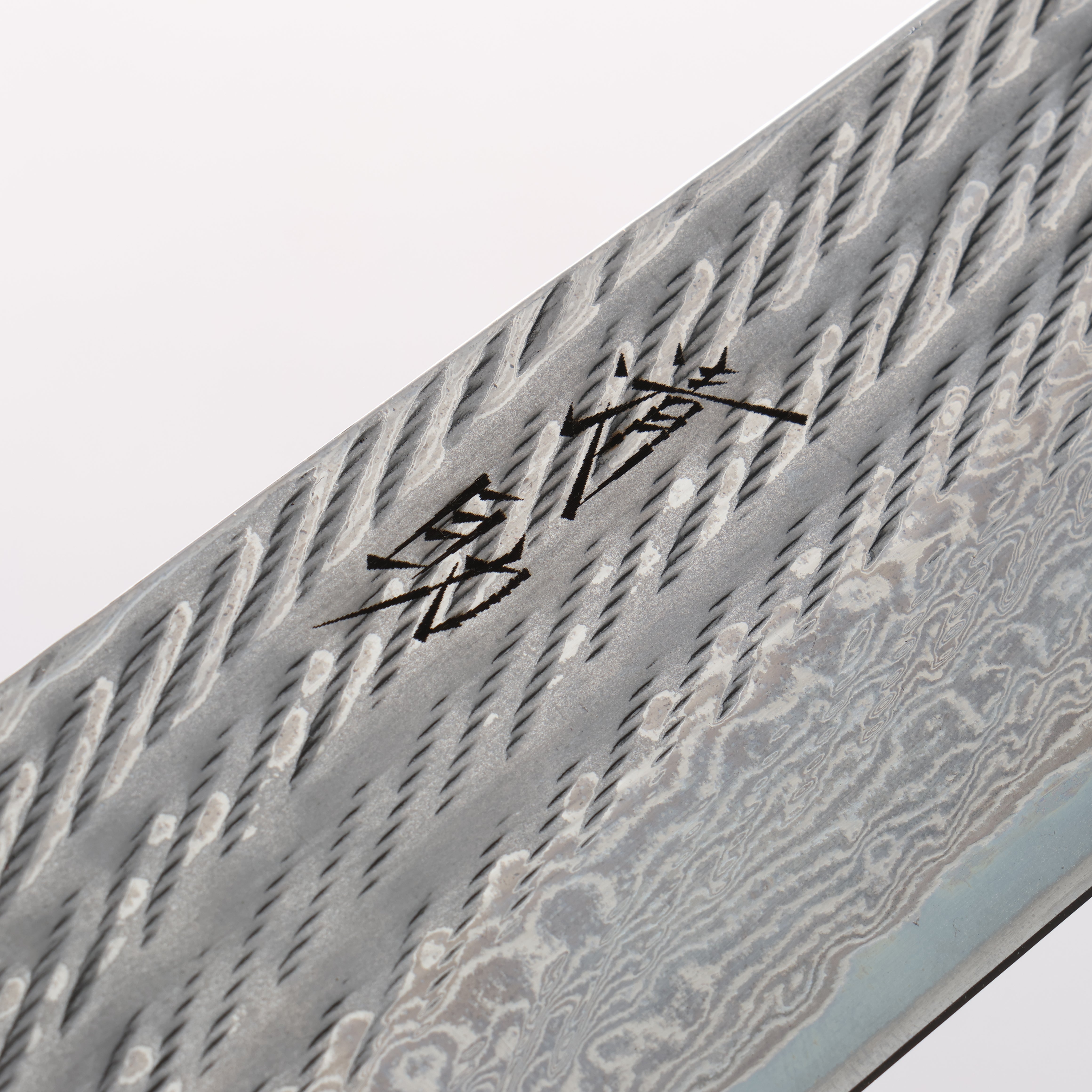 Seisuke AUS10 Damascus Rope Pattern Gyuto 240mm Burnt Oak Handle - Japanny - Best Japanese Knife