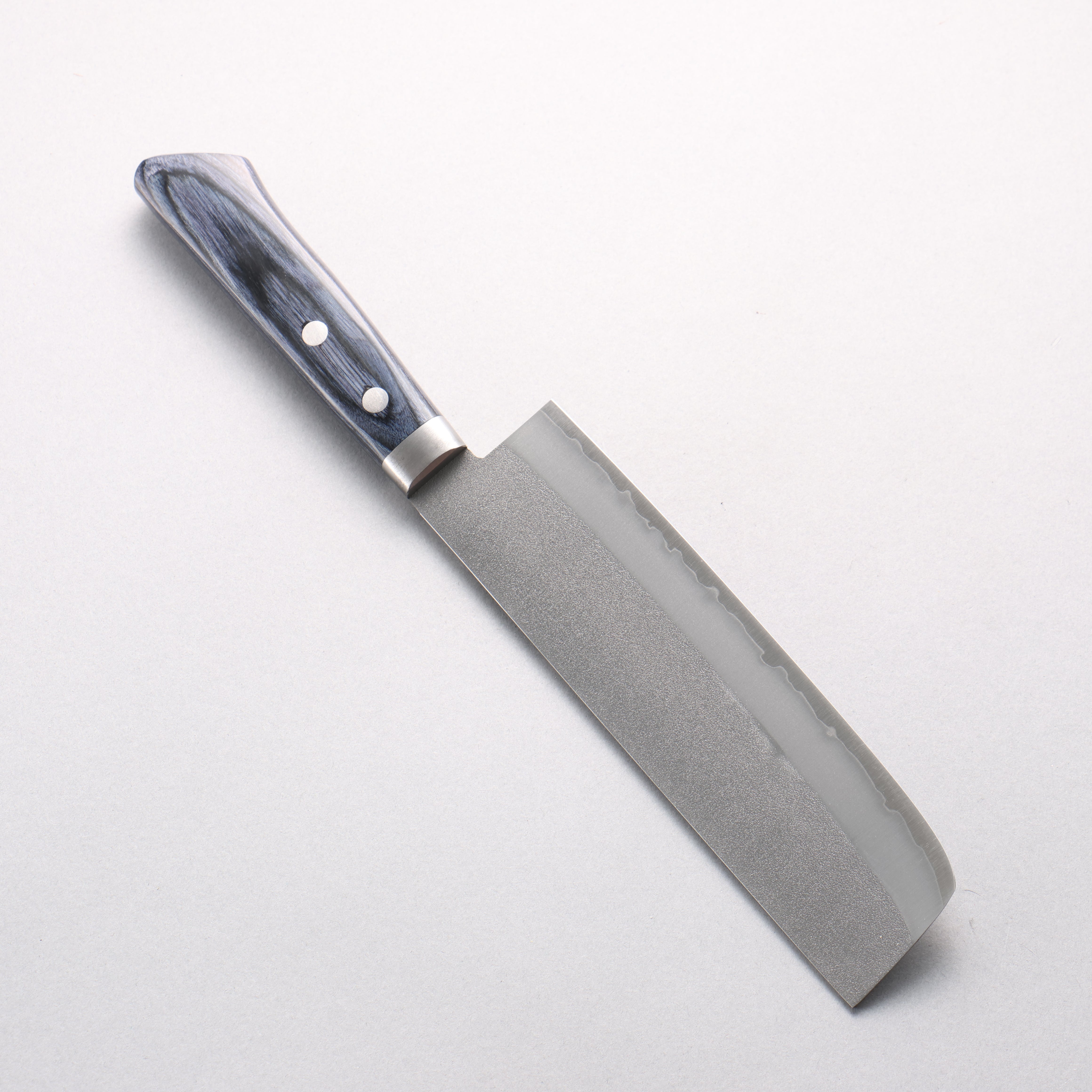 Kunihira VG1 Nashiji Usuba 165mm Navy blue Pakka wood Handle - Japanny - Best Japanese Knife