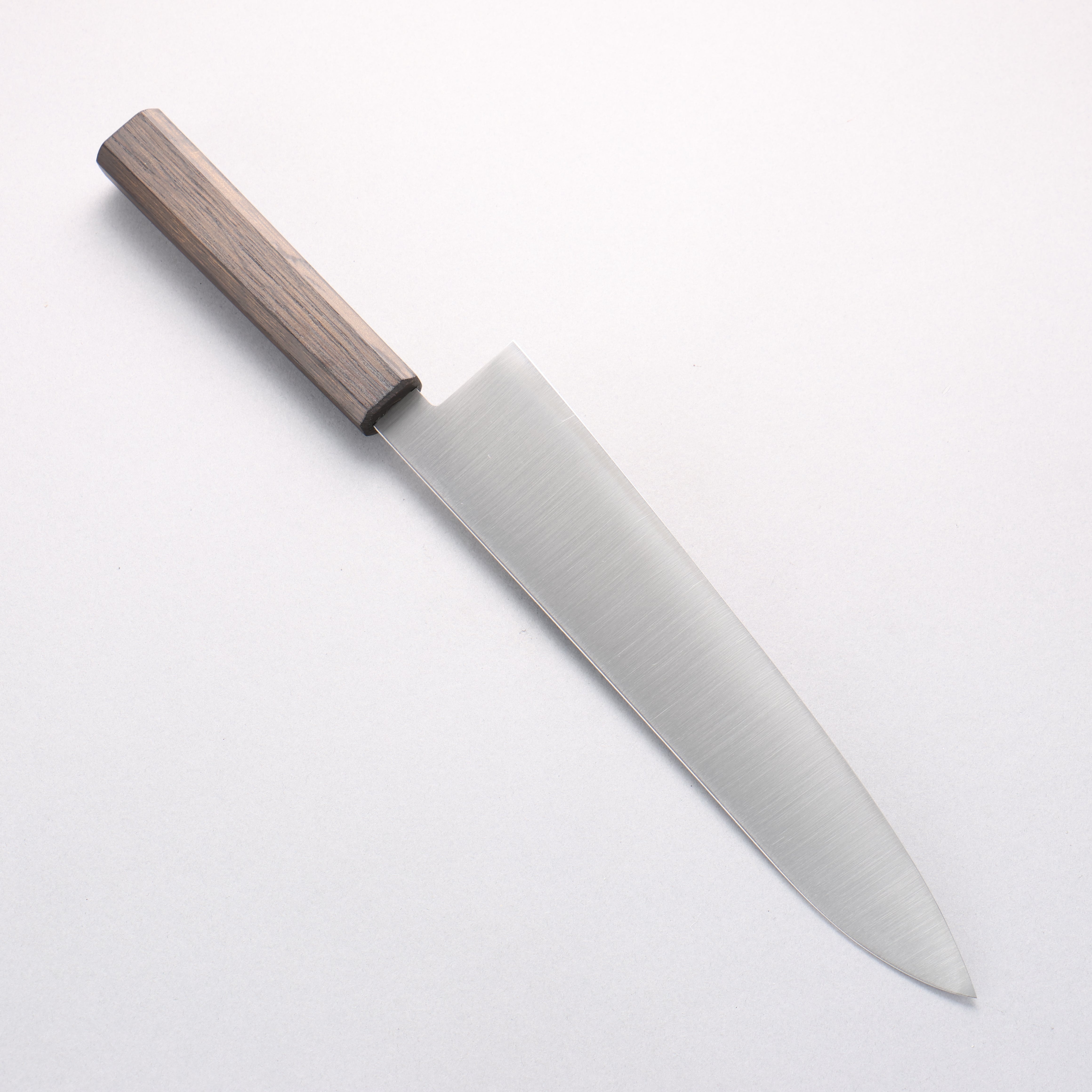 Seisuke SK-4 Gyuto 210mm Burnt Oak (Lacquered) Handle - Japanny - Best Japanese Knife