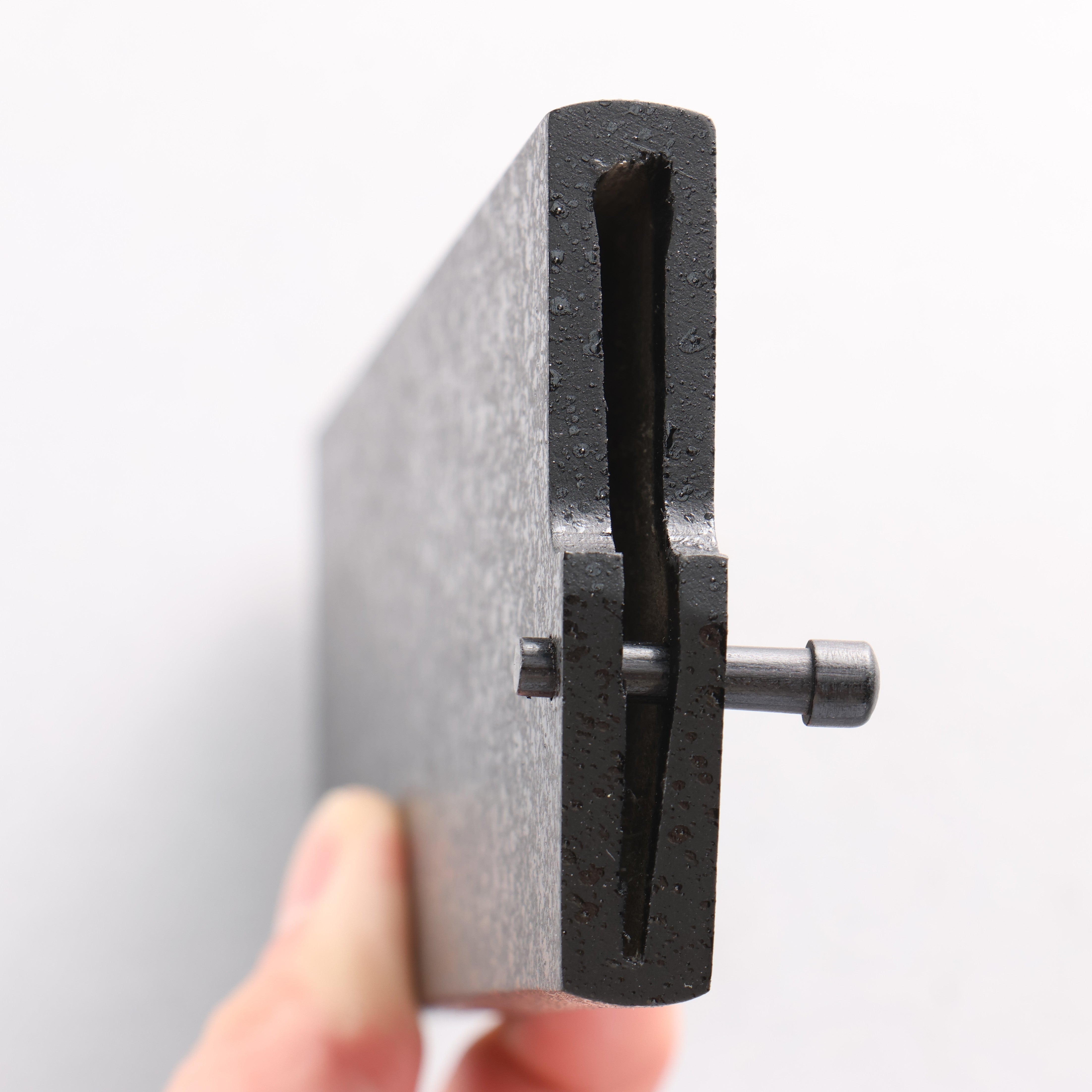 합판 핀 가네코가 있는 180mm 나키리용 쿠로시메 목련 칼집