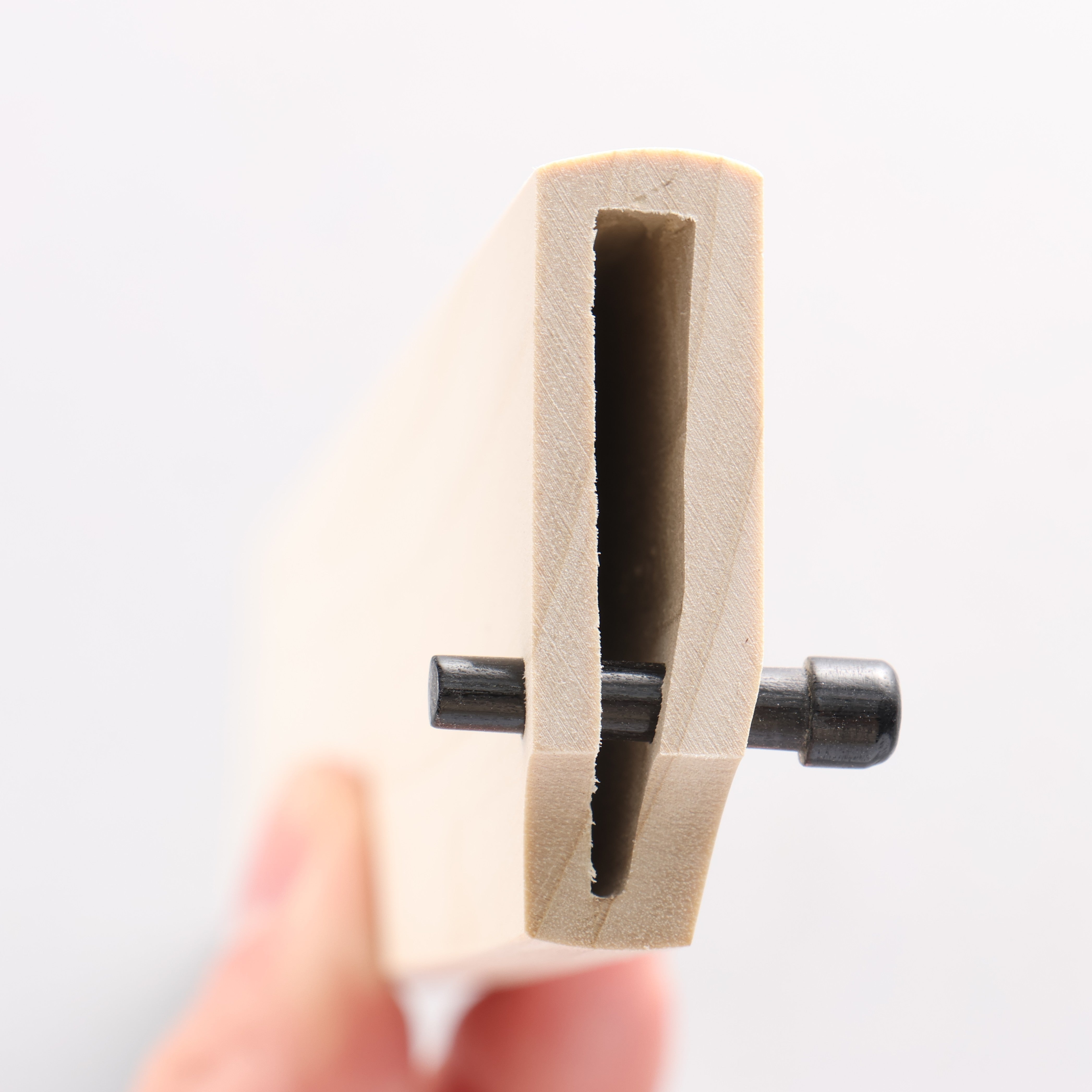 Étui Saya pour couteau Kiritsuke Yanagiba avec broche en contreplaqué 240 mm