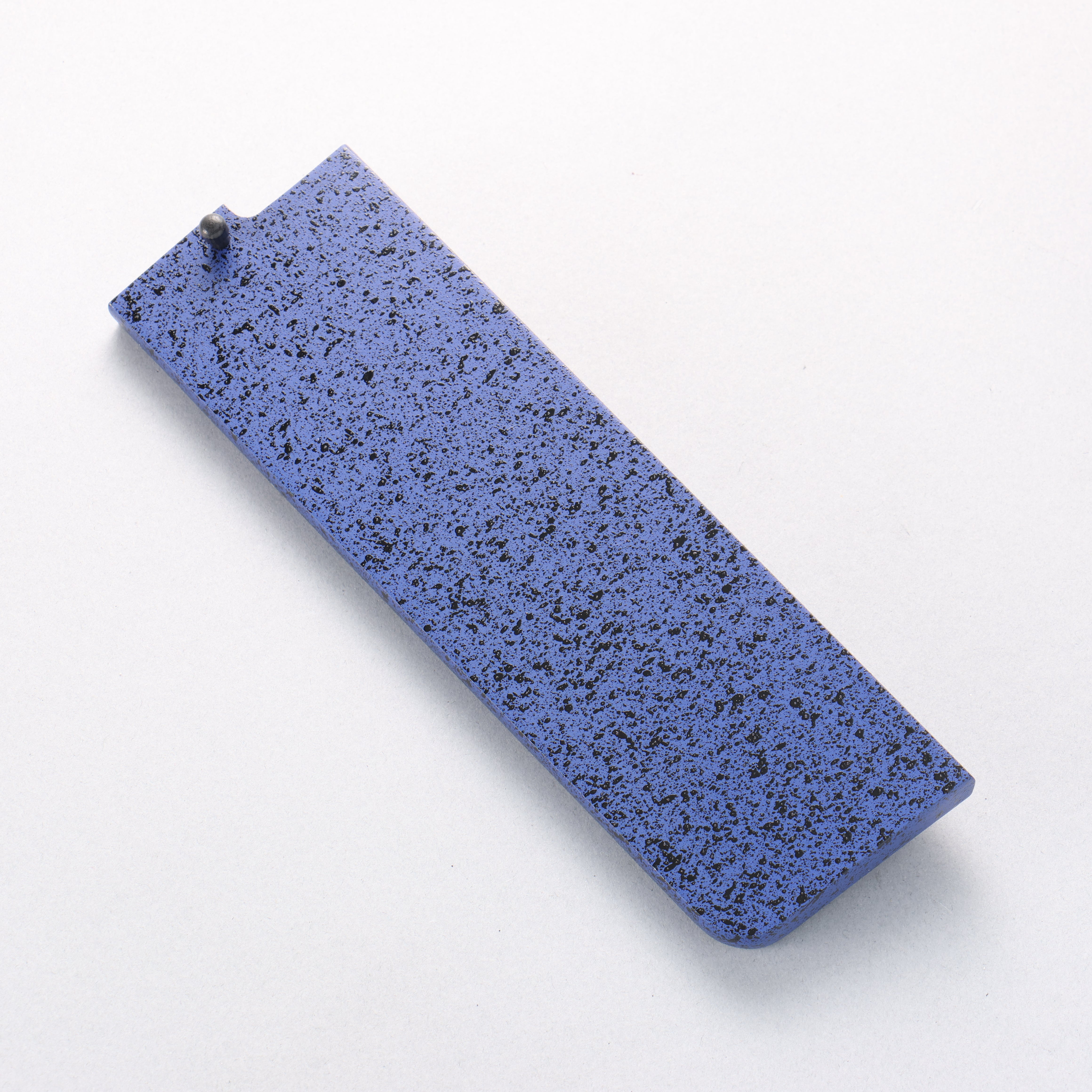 (Cyu) Blue Pakka wood Sheath for 180mm Nakiri with Plywood pin - Japanny - Best Japanese Knife