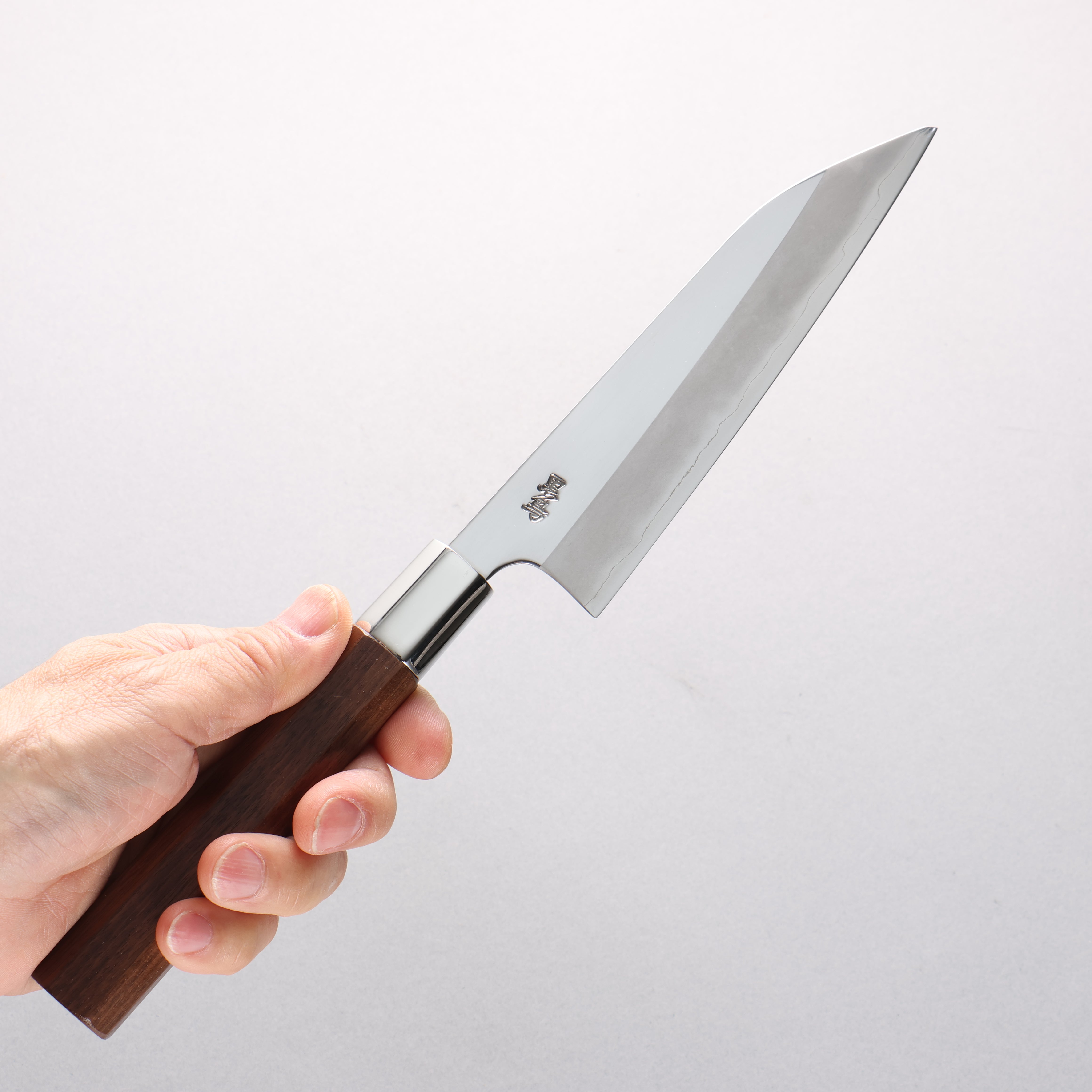 Kurotori Silver Steel No.3 Migaki Finished Western Style 150mm Walnut Handle