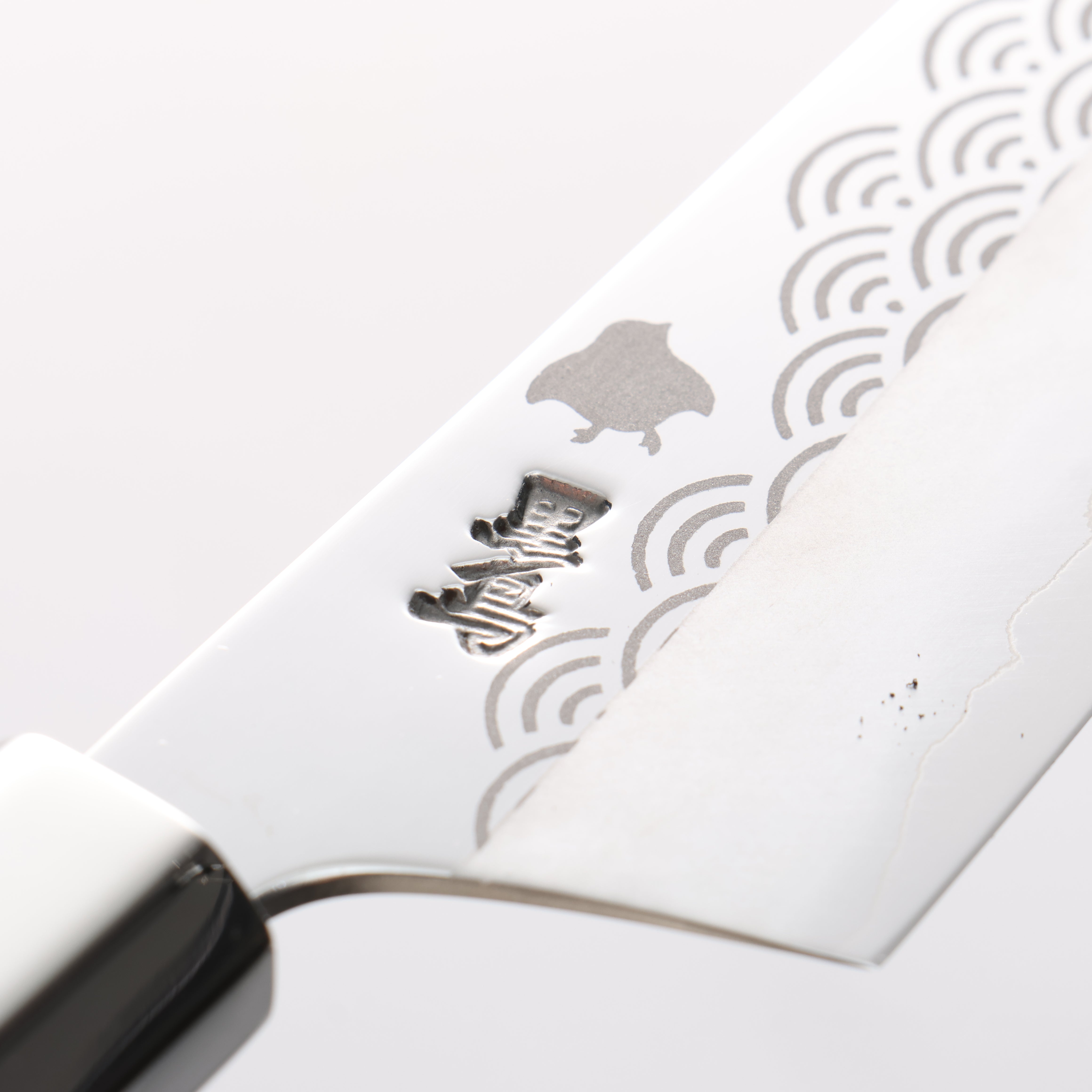 Kurotori Silver Steel No.3 Migaki Finished Petty-Utility 150mm Walnut Handle Hama-chidori