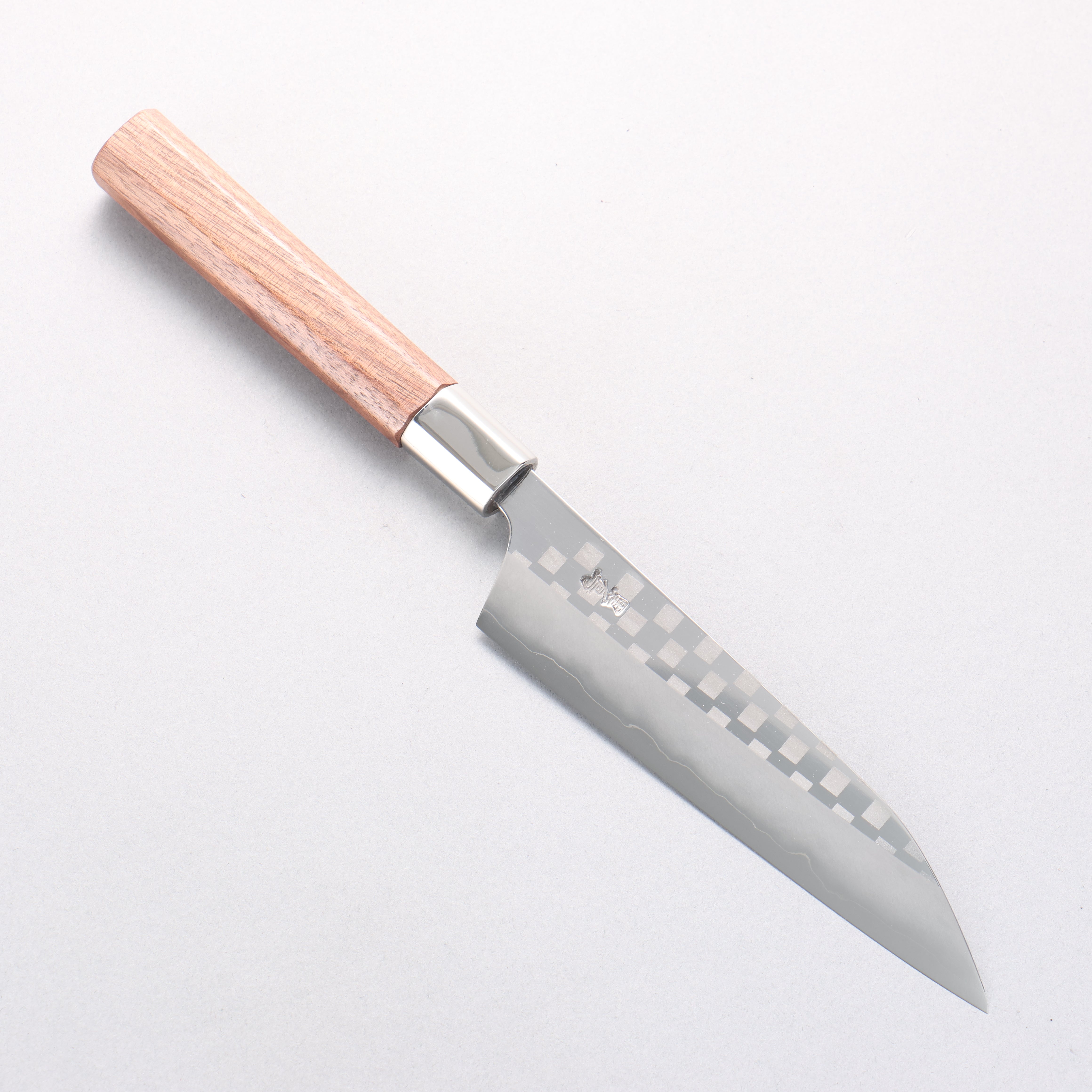 Kurotori Silver Steel No.3 Migaki Finished Petty-Utility 150mm Walnut Handle Ichimatsu
