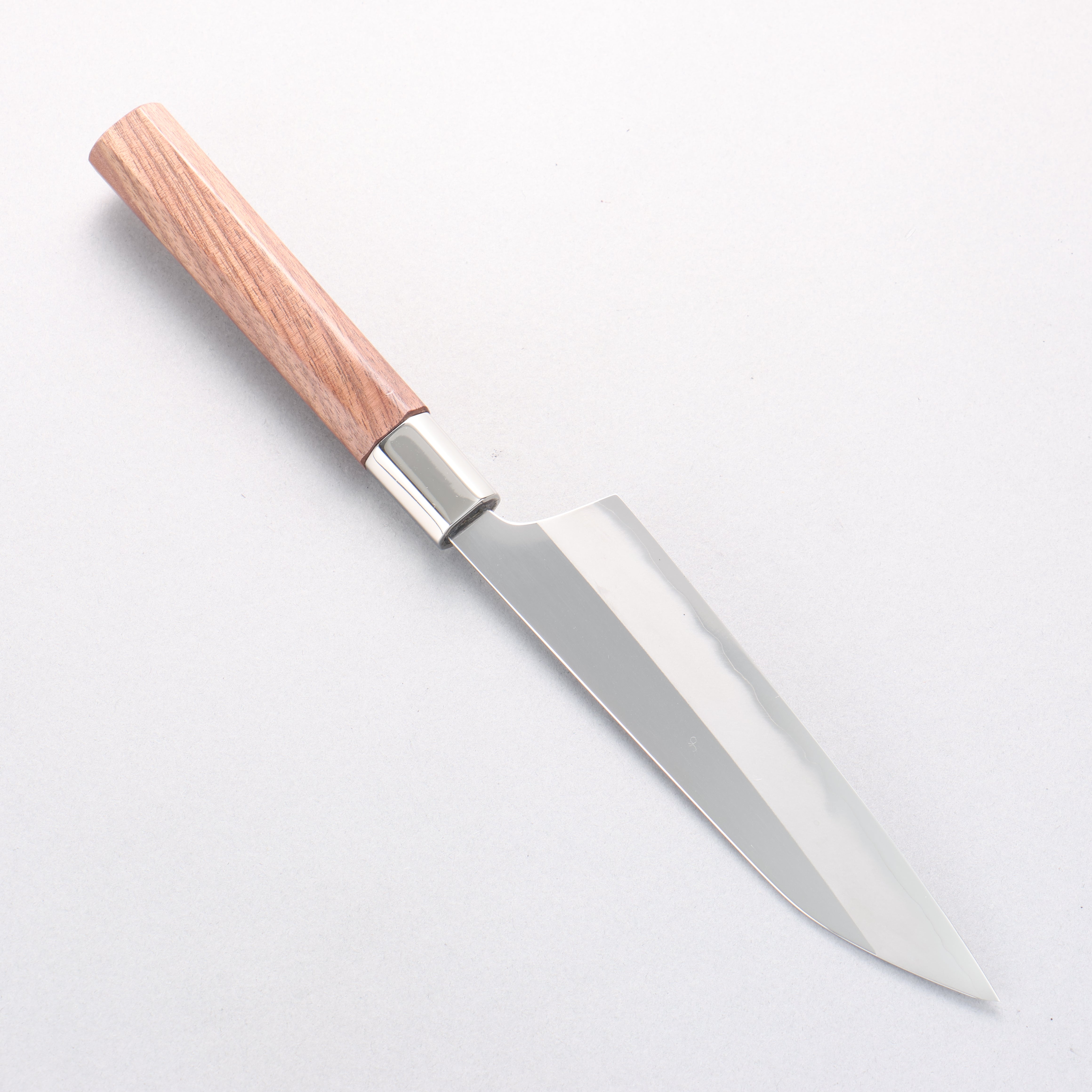Kurotori Silver Steel No.3 Migaki Finished Petty-Utility 150mm Walnut Handle Ichimatsu