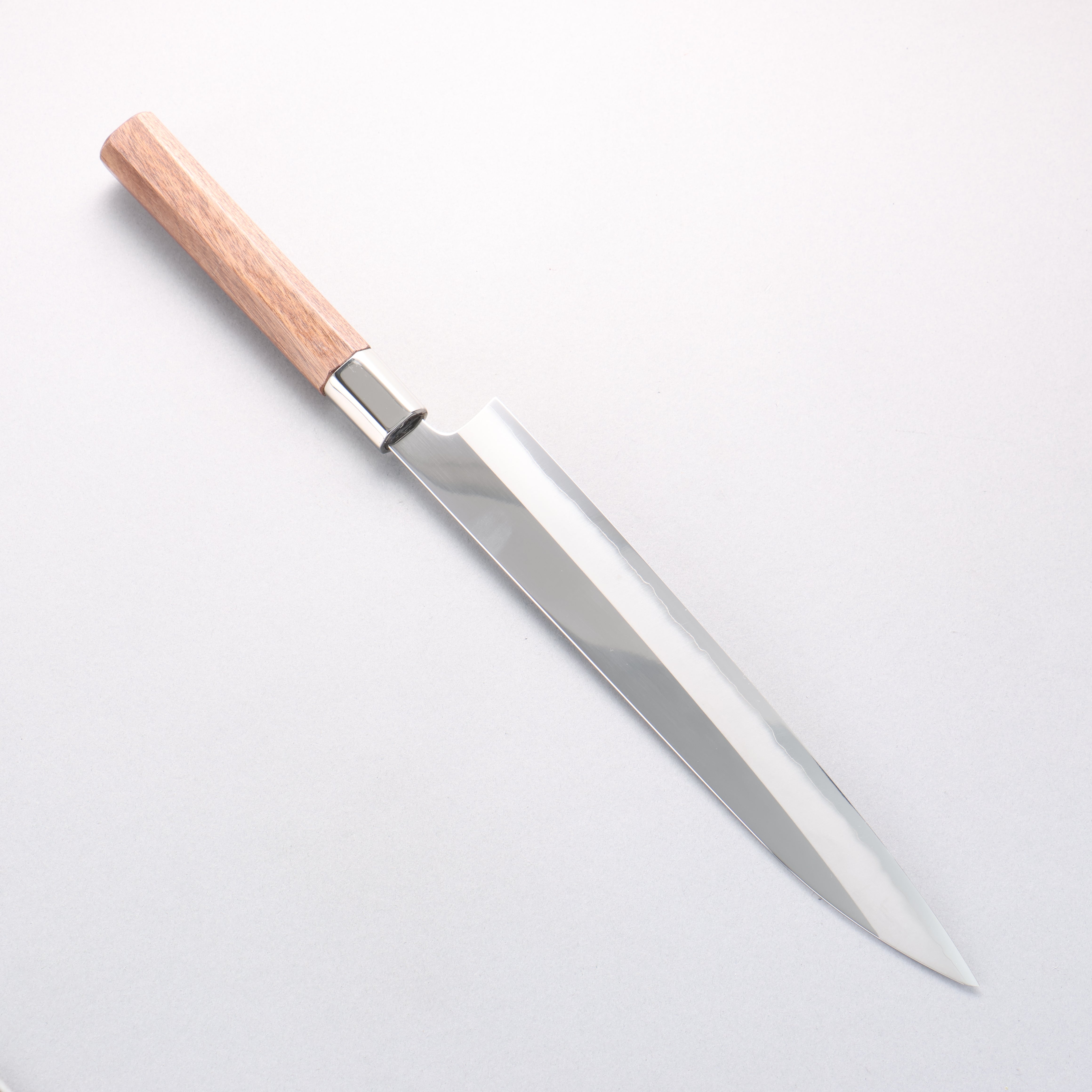 Kurotori Silver Steel No.3 Migaki Finished Yanagiba 255mm Walnut Handle