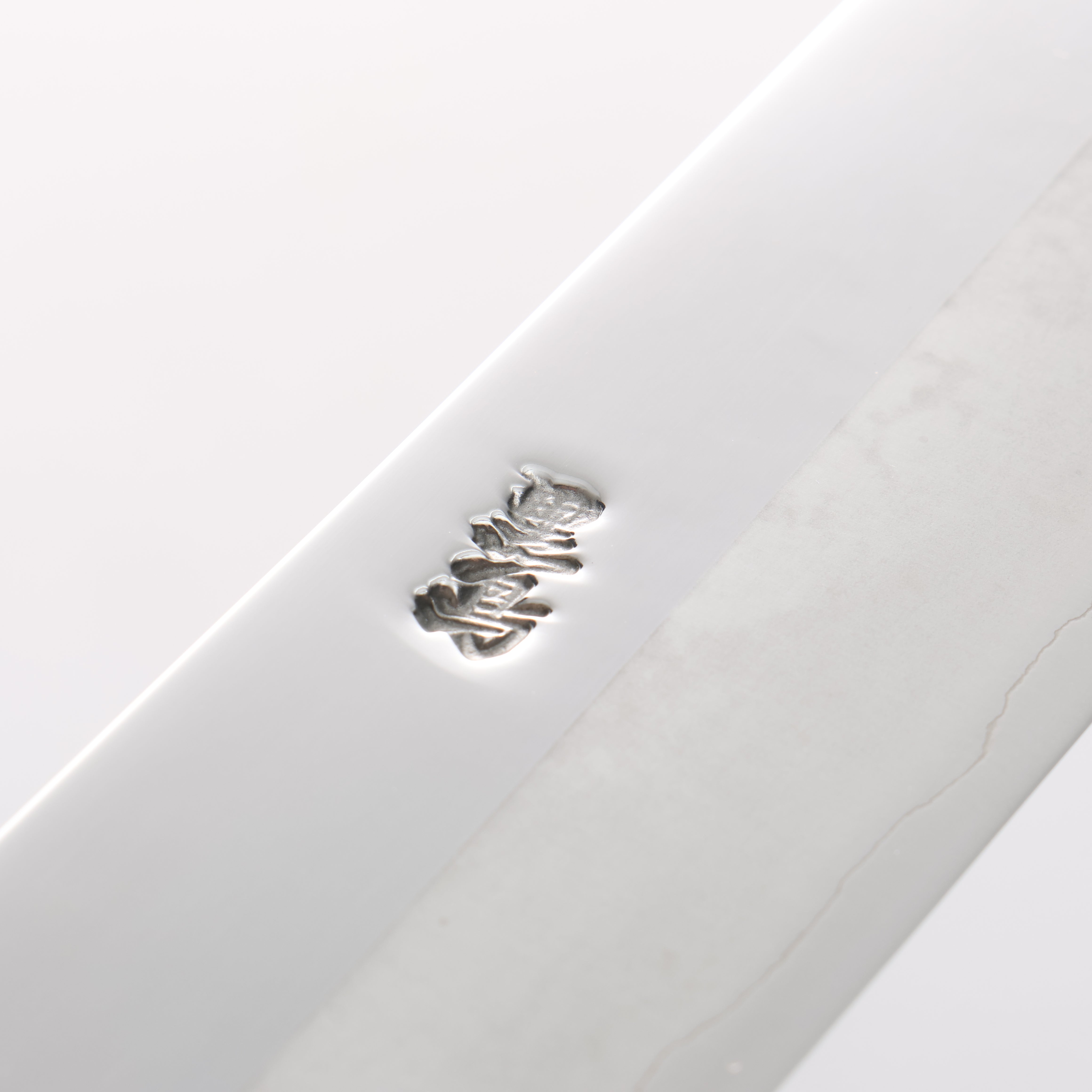 Kurotori Silver Steel No.3 Migaki Finished Yanagiba 300mm Blue Stabilized Wood Handle