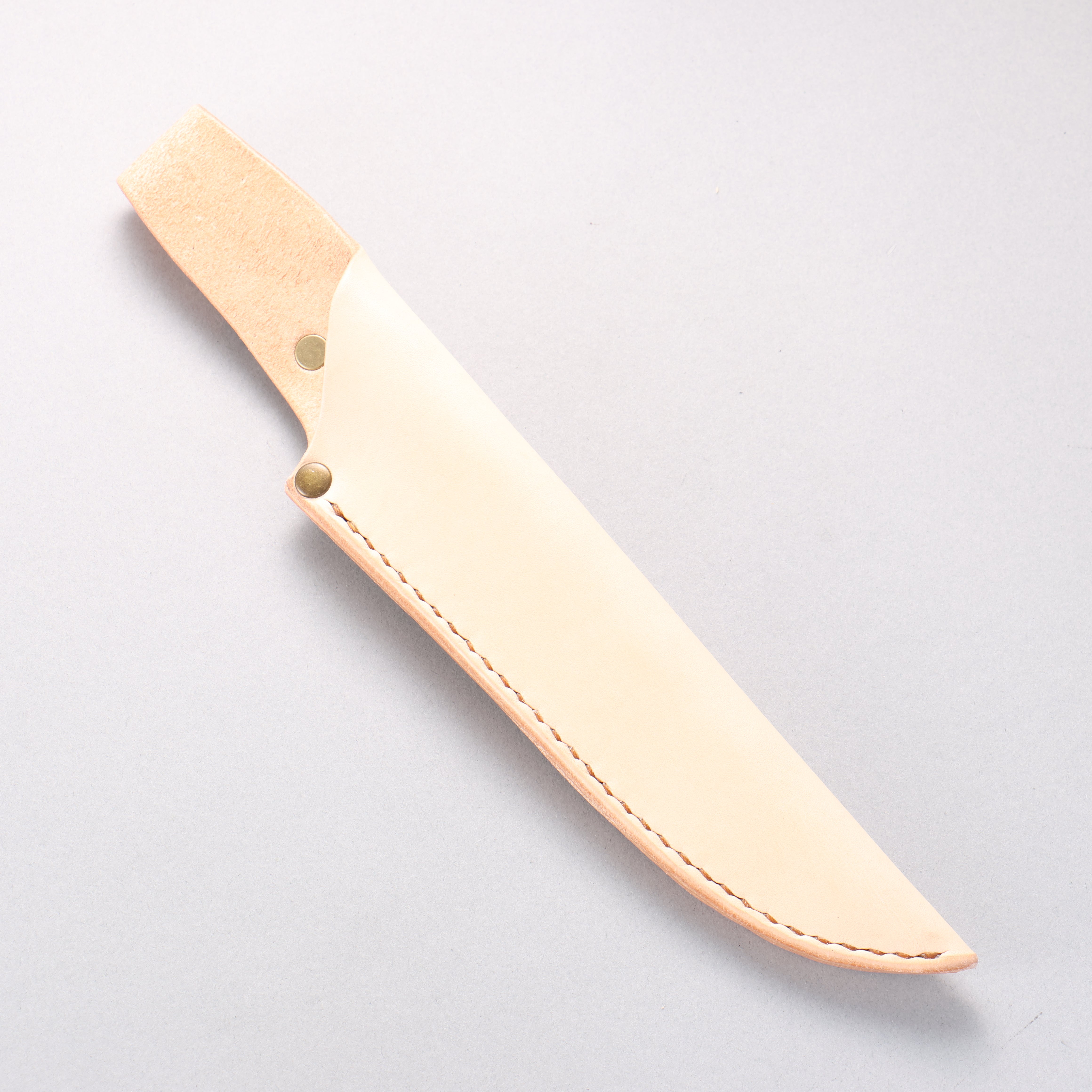 Kurotori Silver Steel No.3 Migaki Finished Petty-Utility 135mm Chinese Quince Handle with Sheath