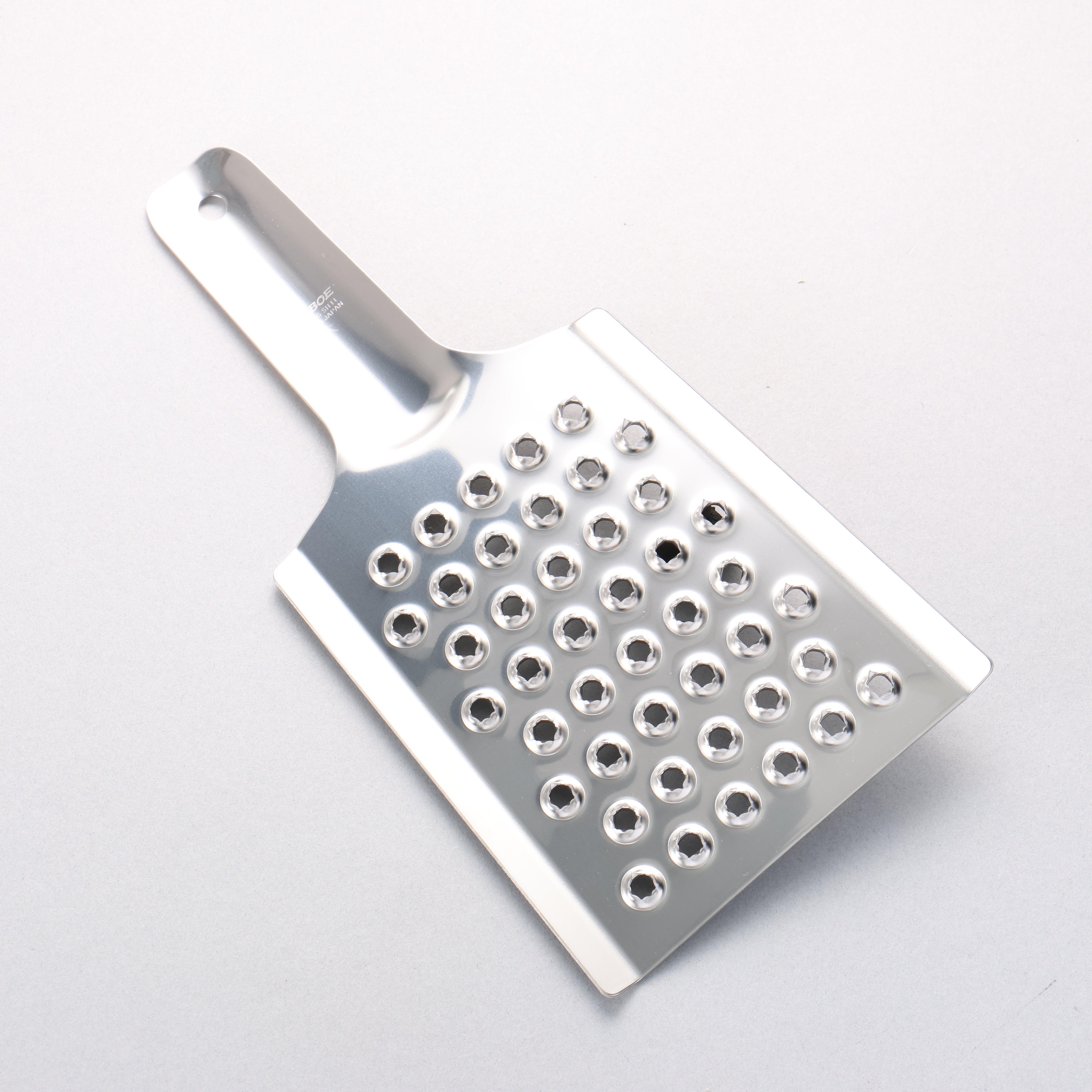 Tsuboe Große Onioroshi-Reibe, Edelstahl, 126 mm x 255 mm L