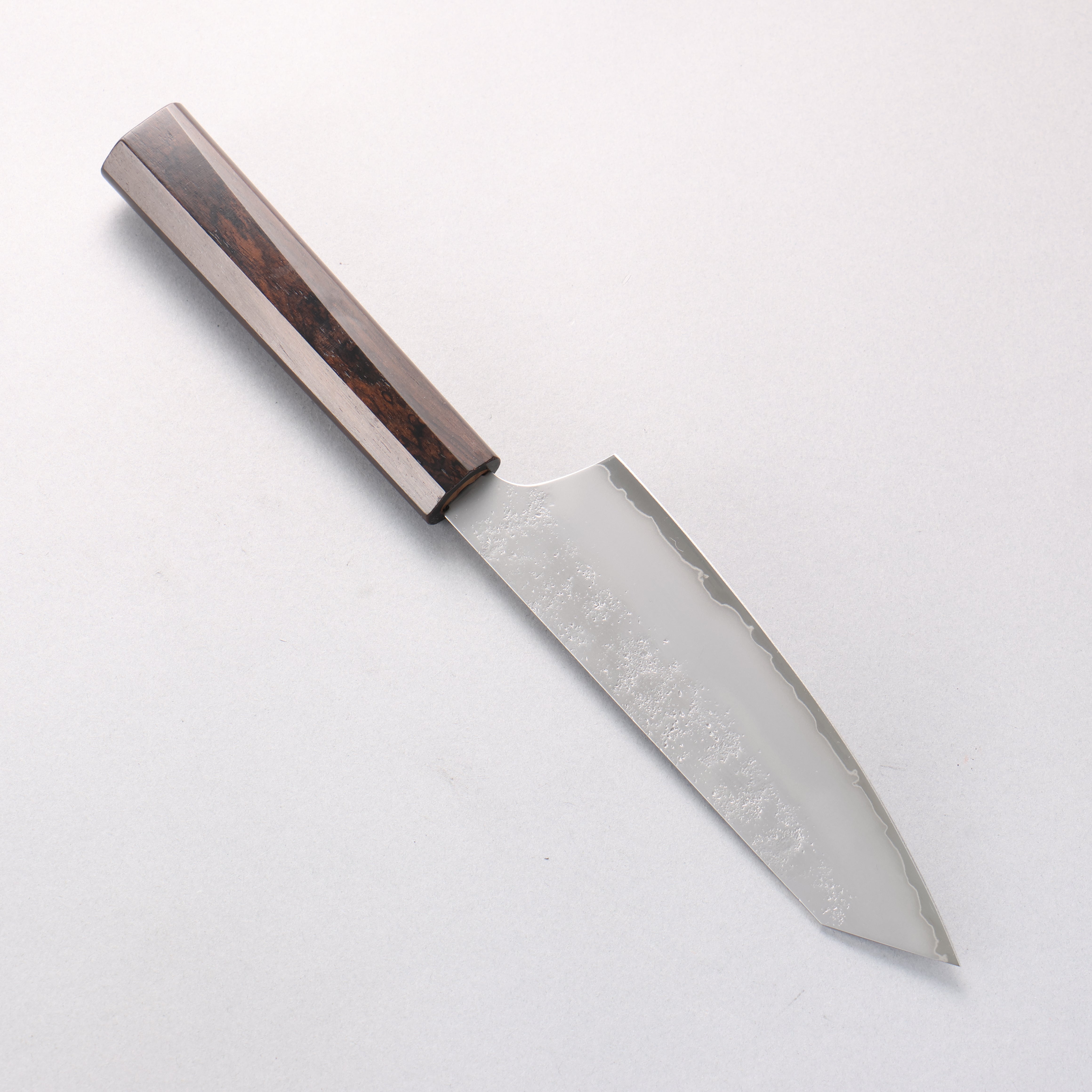 Sakai Takayuki VG10 Nashiji Bunka 160mm Ebony Wood Handle - Japanny - Best Japanese Knife