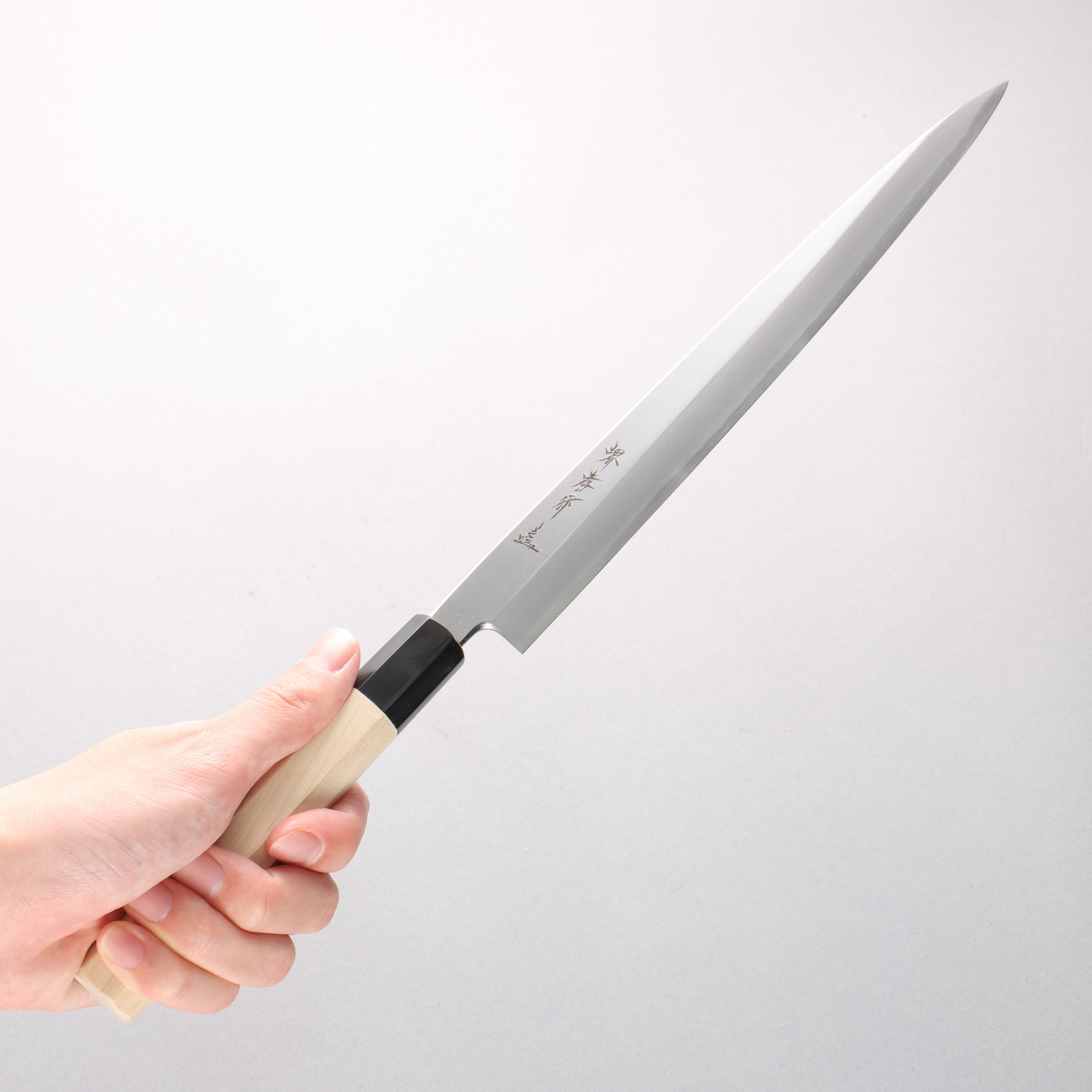 Sakai Takayuki Chef Series Silver Steel No.3 Fuguhiki 270mm Magnolia Handle - Japanny - Best Japanese Knife