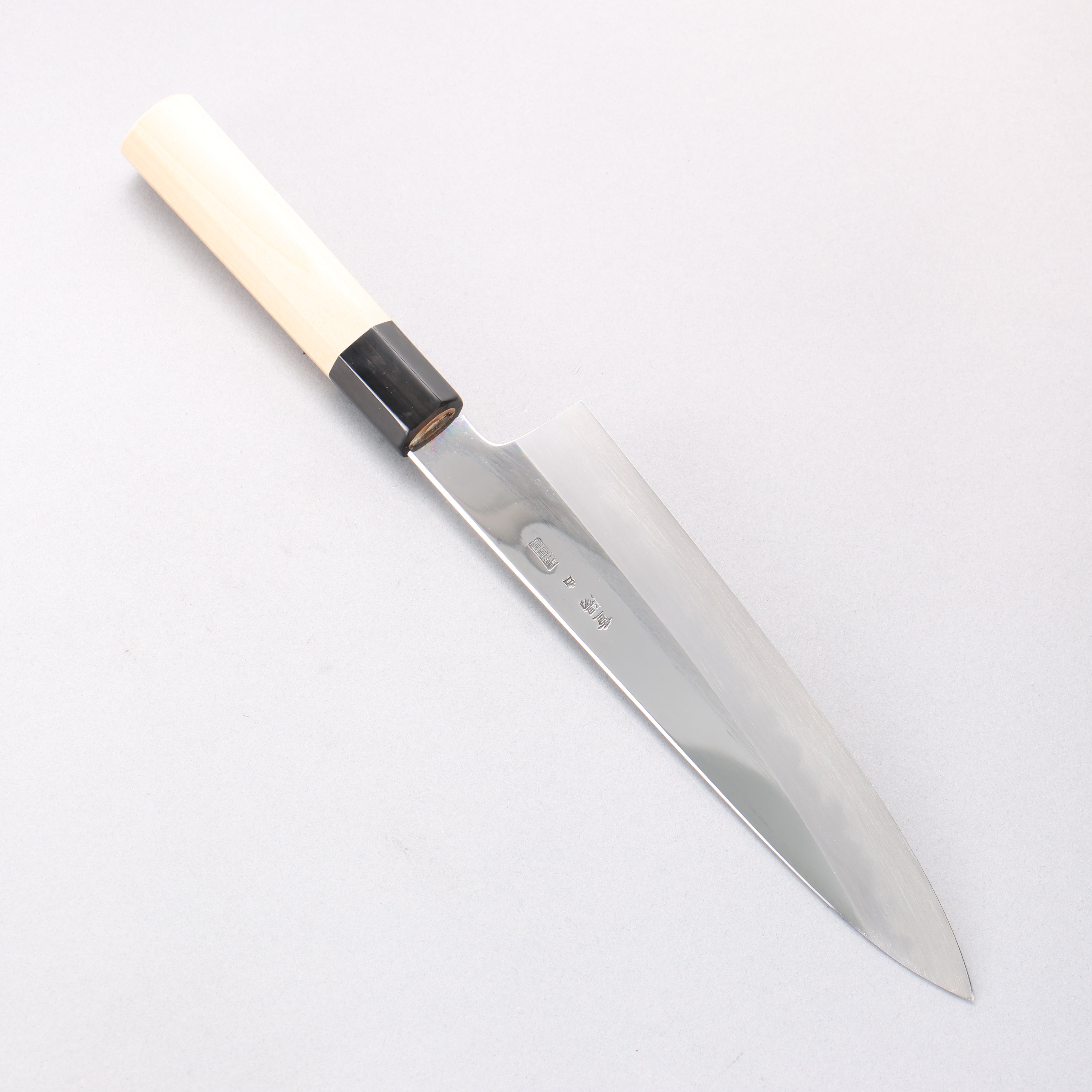 Choyo White Steel Mirrored Finish Gyuto 210mm Magnolia Handle - Japanny - Best Japanese Knife