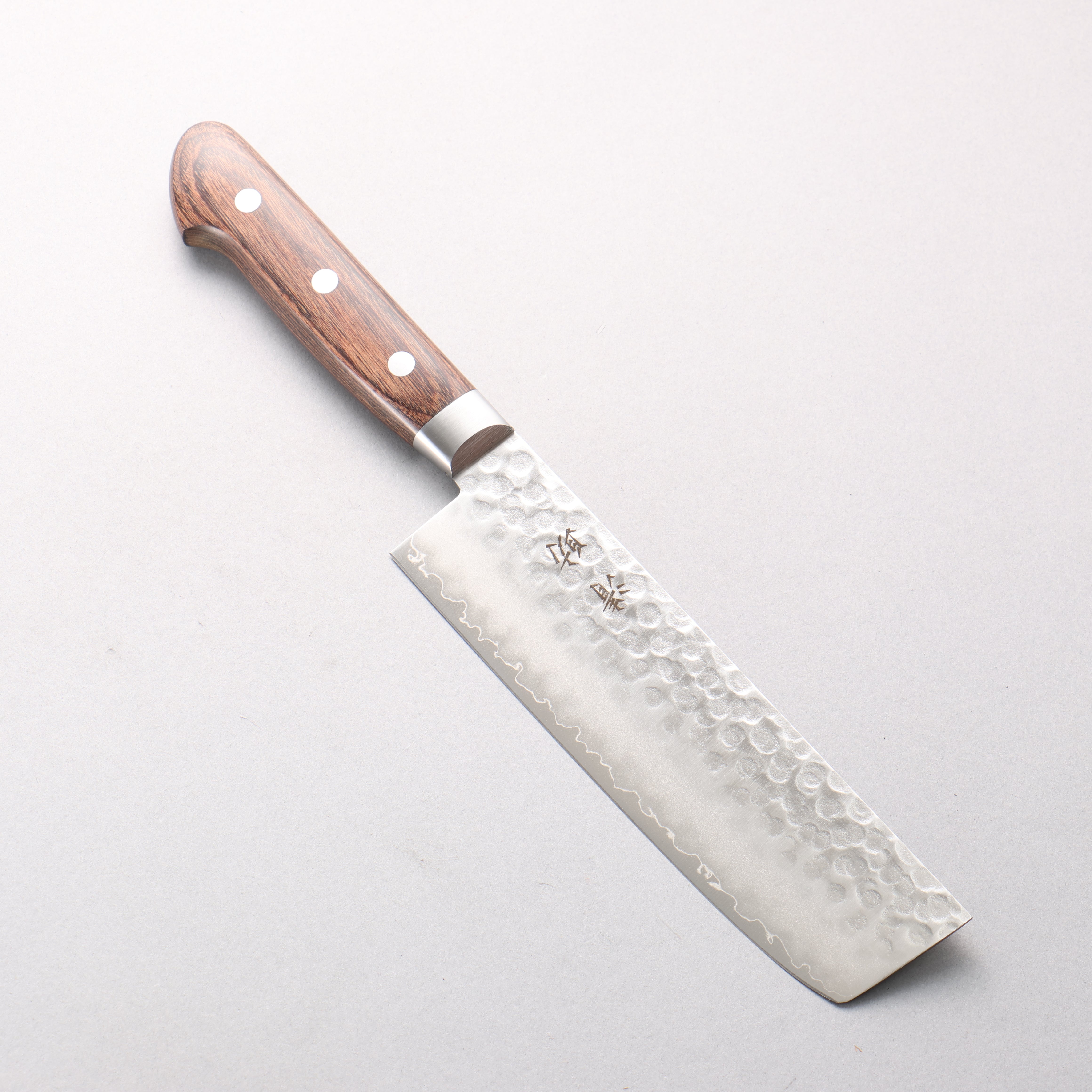 Seisuke VG10 Hammered Usuba 160mm Zebrawood Handle