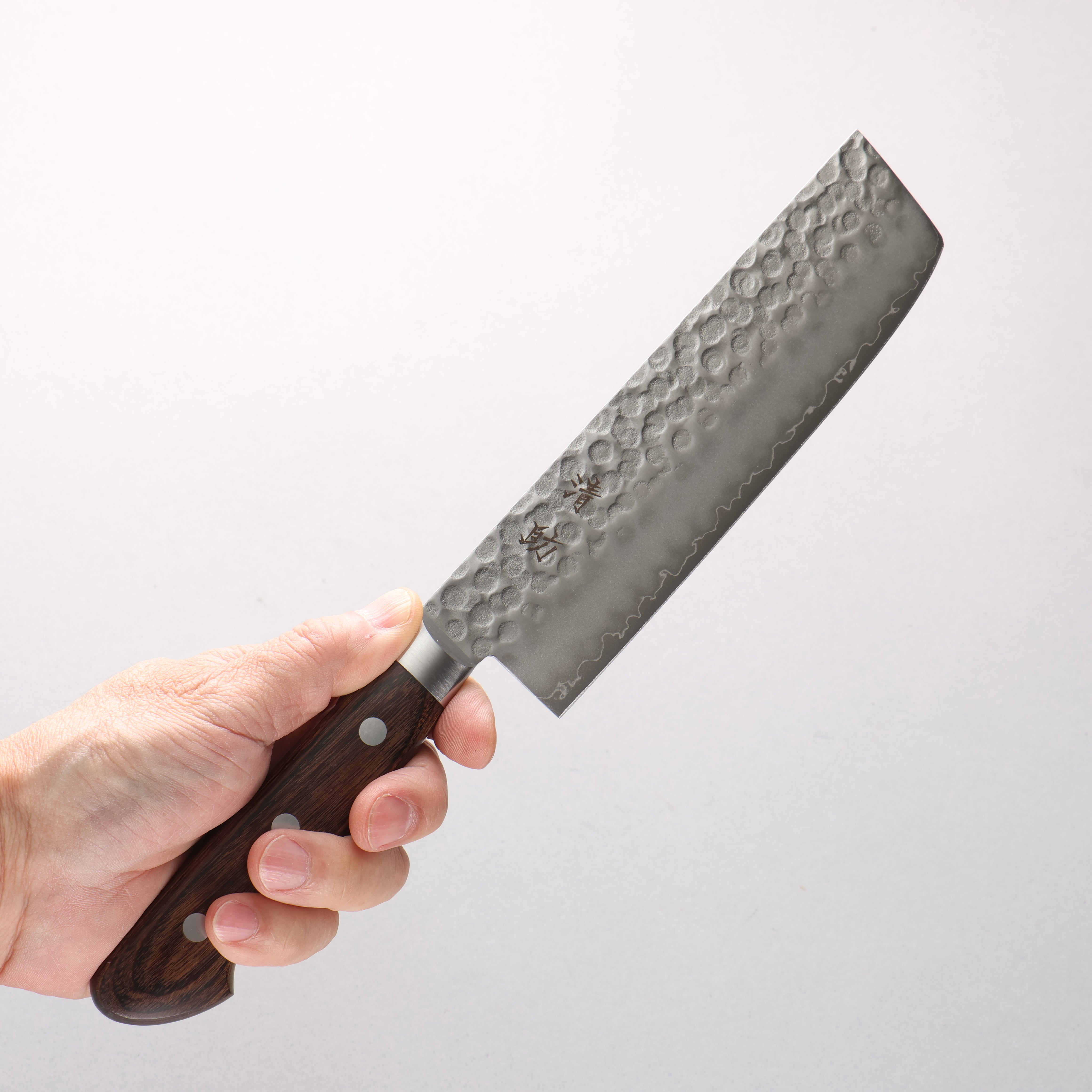 Seisuke VG10 Hammered Usuba 160mm Zebrawood Handle