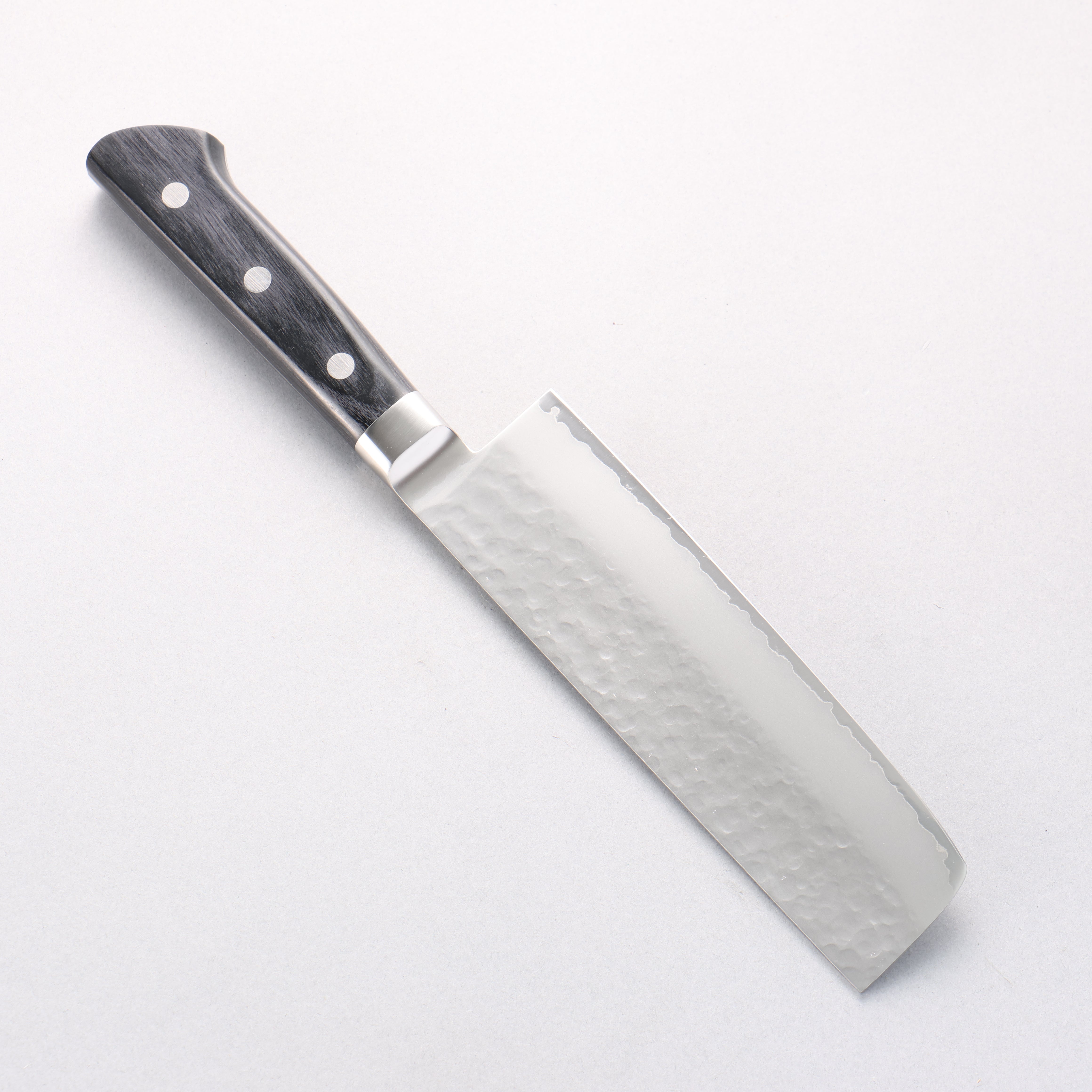 Seisuke VG5 Kasumitogi Nakiri martelé 160 mm manche en bois de Pakka noir