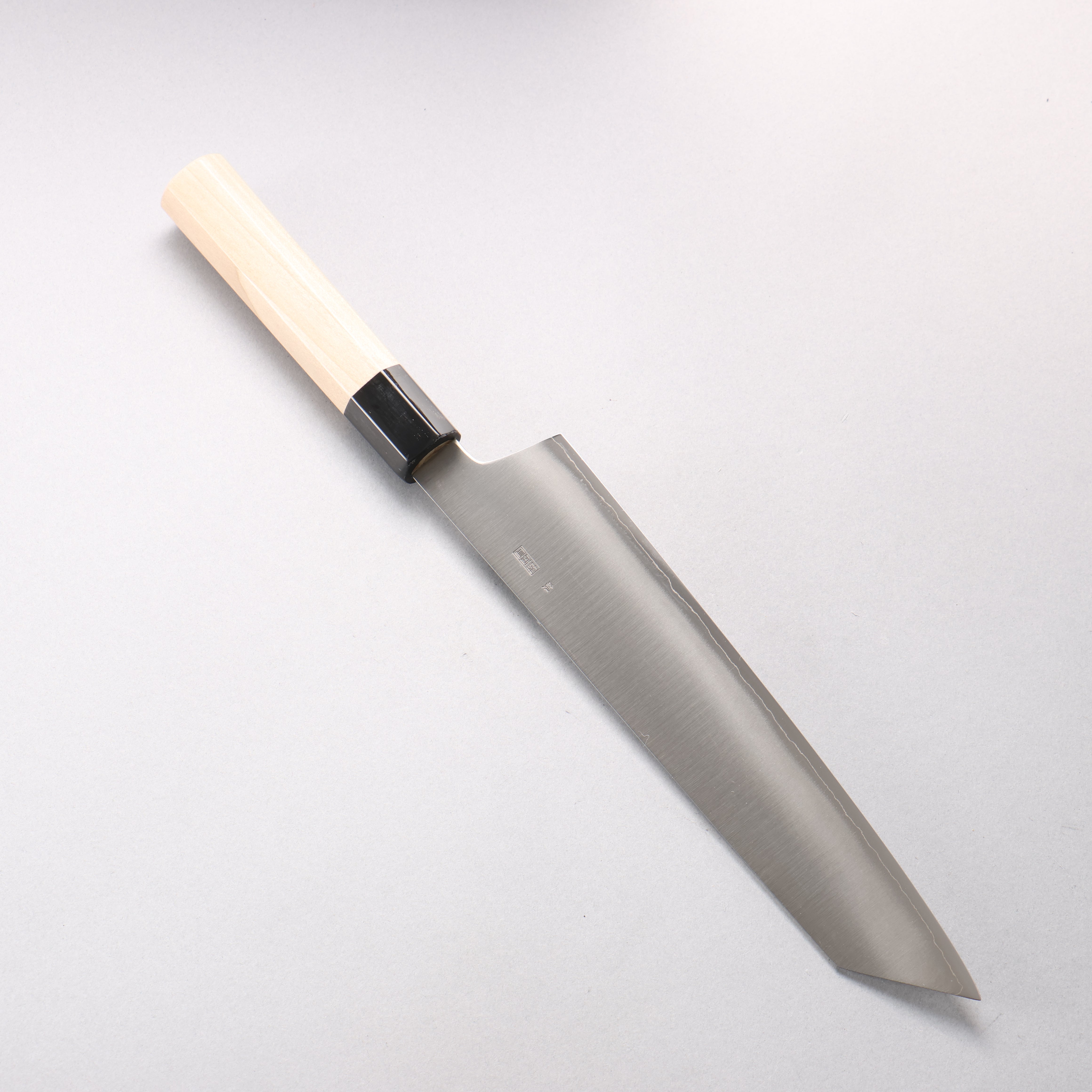 Kikuzuki Silver Steel No.3 Bokashi Kiritsuke Gyuto 240mm Magnolia Handle