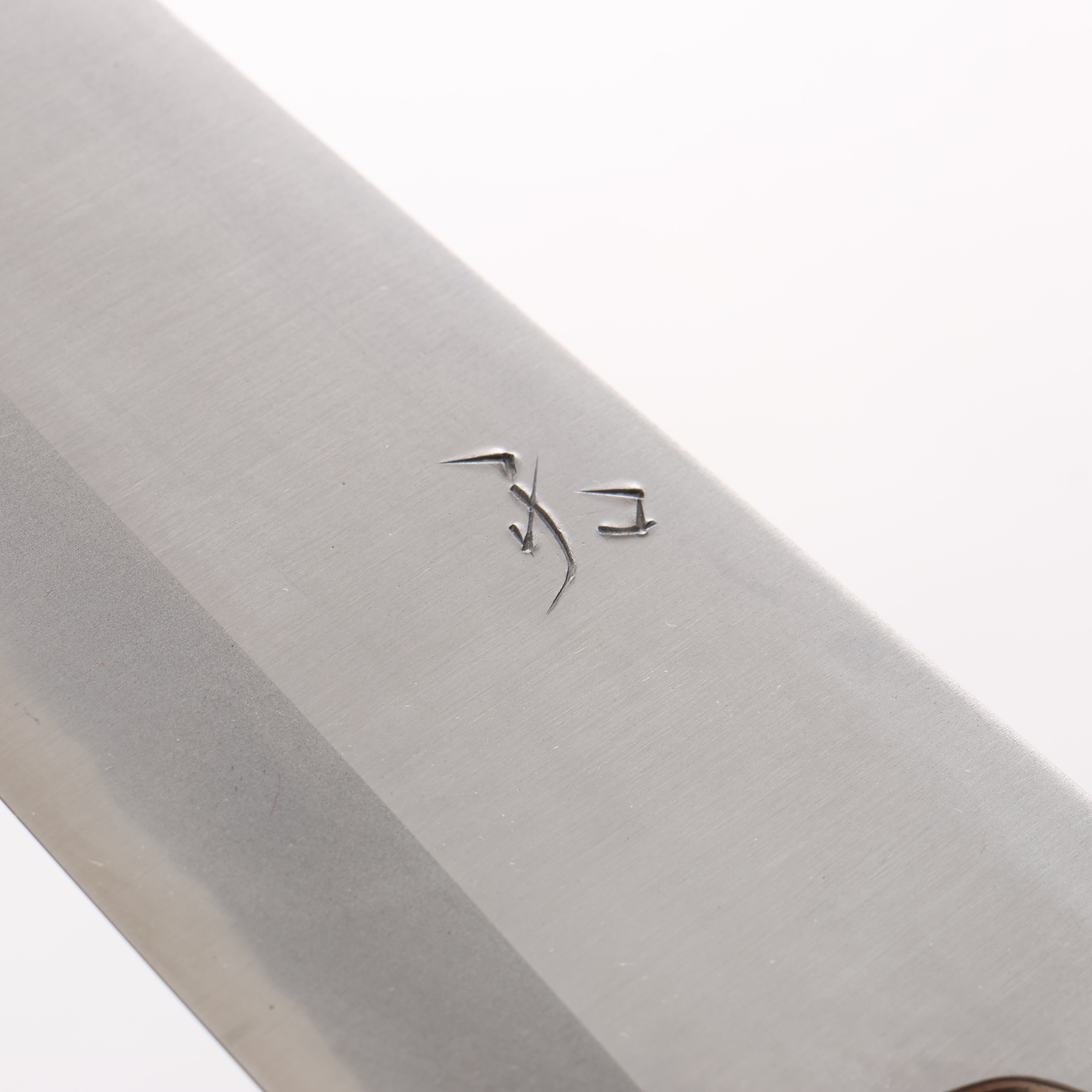 Daisuke Nishida White Steel No.1 Migaki Finished Gyuto 165mm Walnut Handle - Japanny - Best Japanese Knife