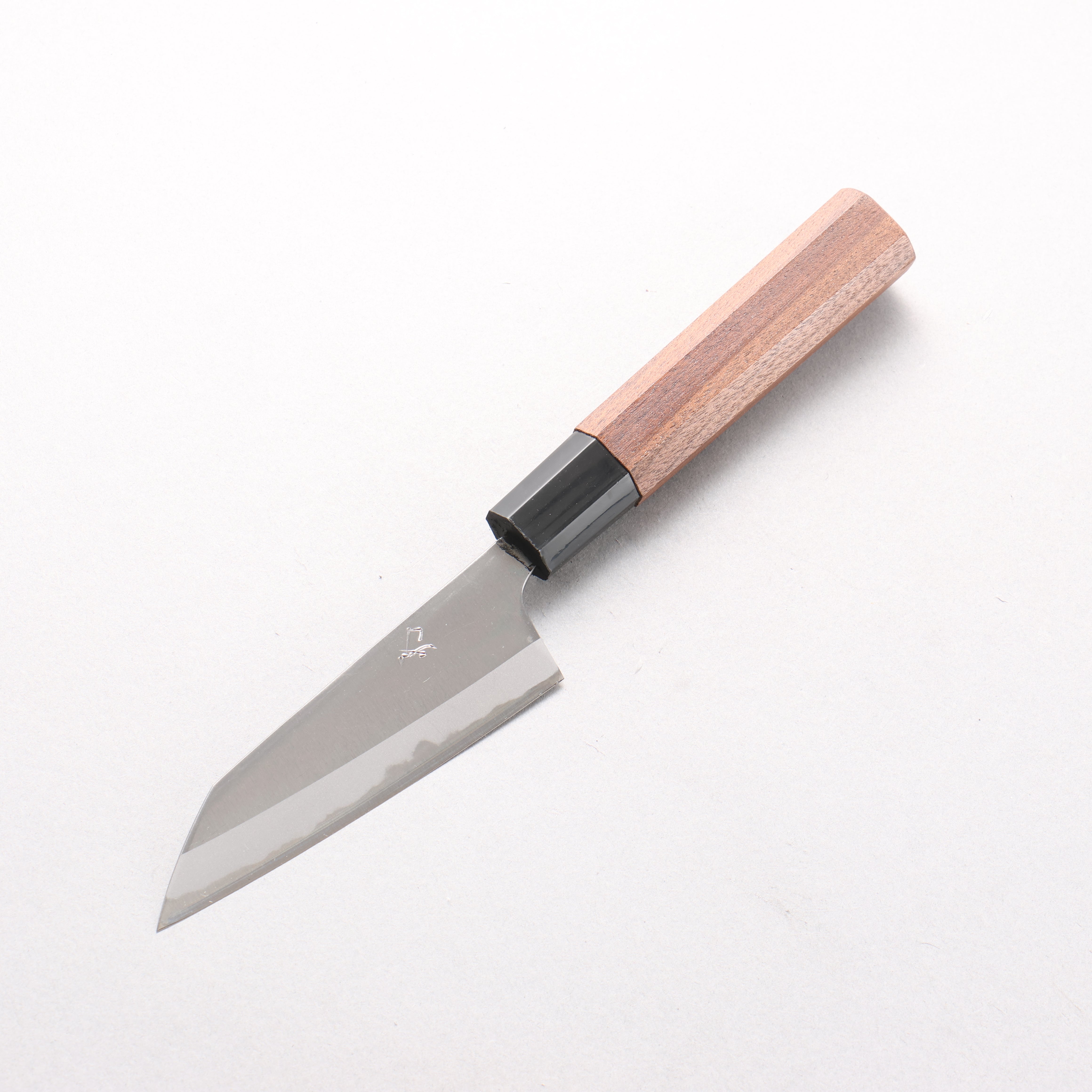 Daisuke Nishida White Steel No.1 Migaki Finished Petty-Utility 100mm Walnut Handle - Japanny - Best Japanese Knife