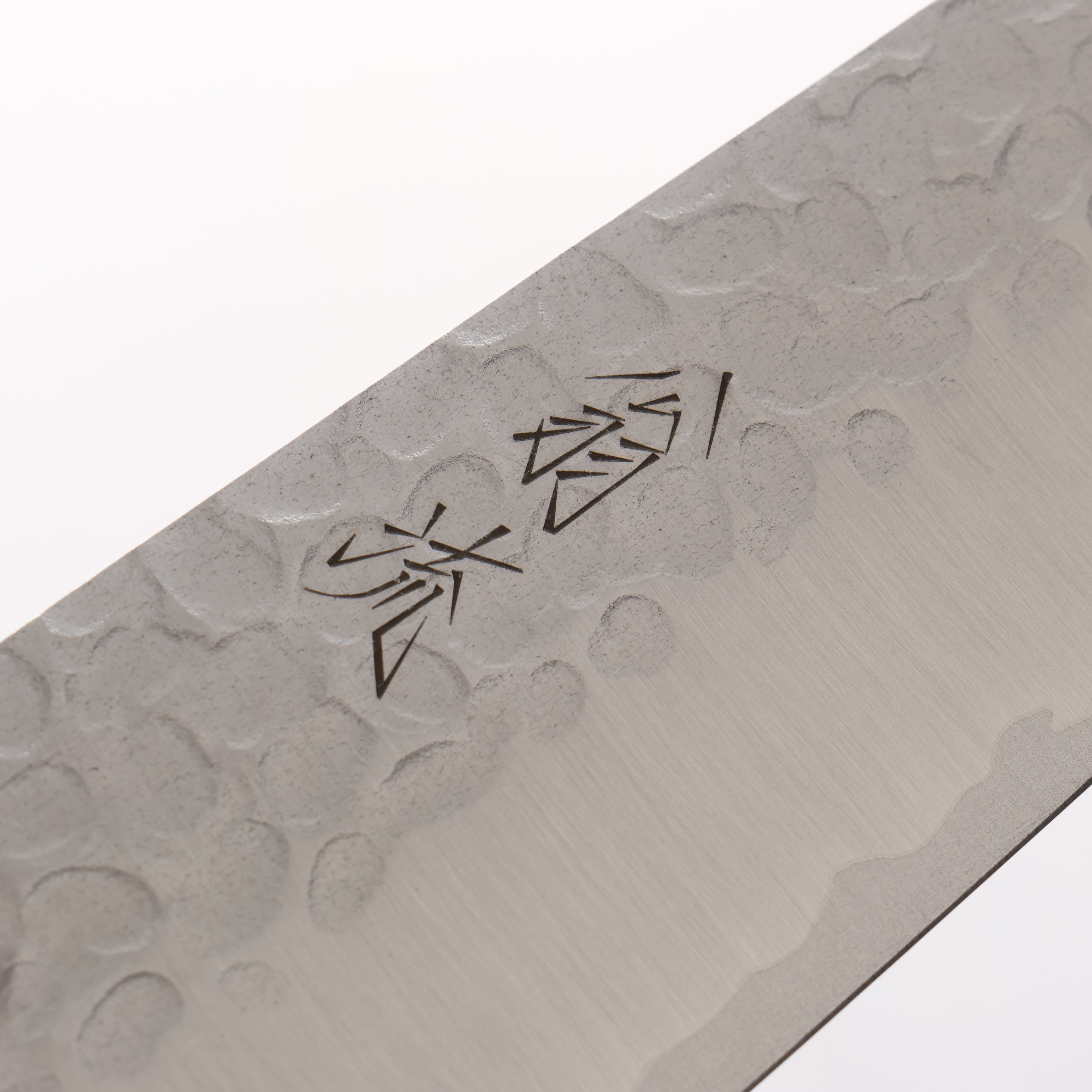 Oul VG10 Hammered Kiritsuke Santoku 165mm Olive tree Handle - Japanny - Best Japanese Knife
