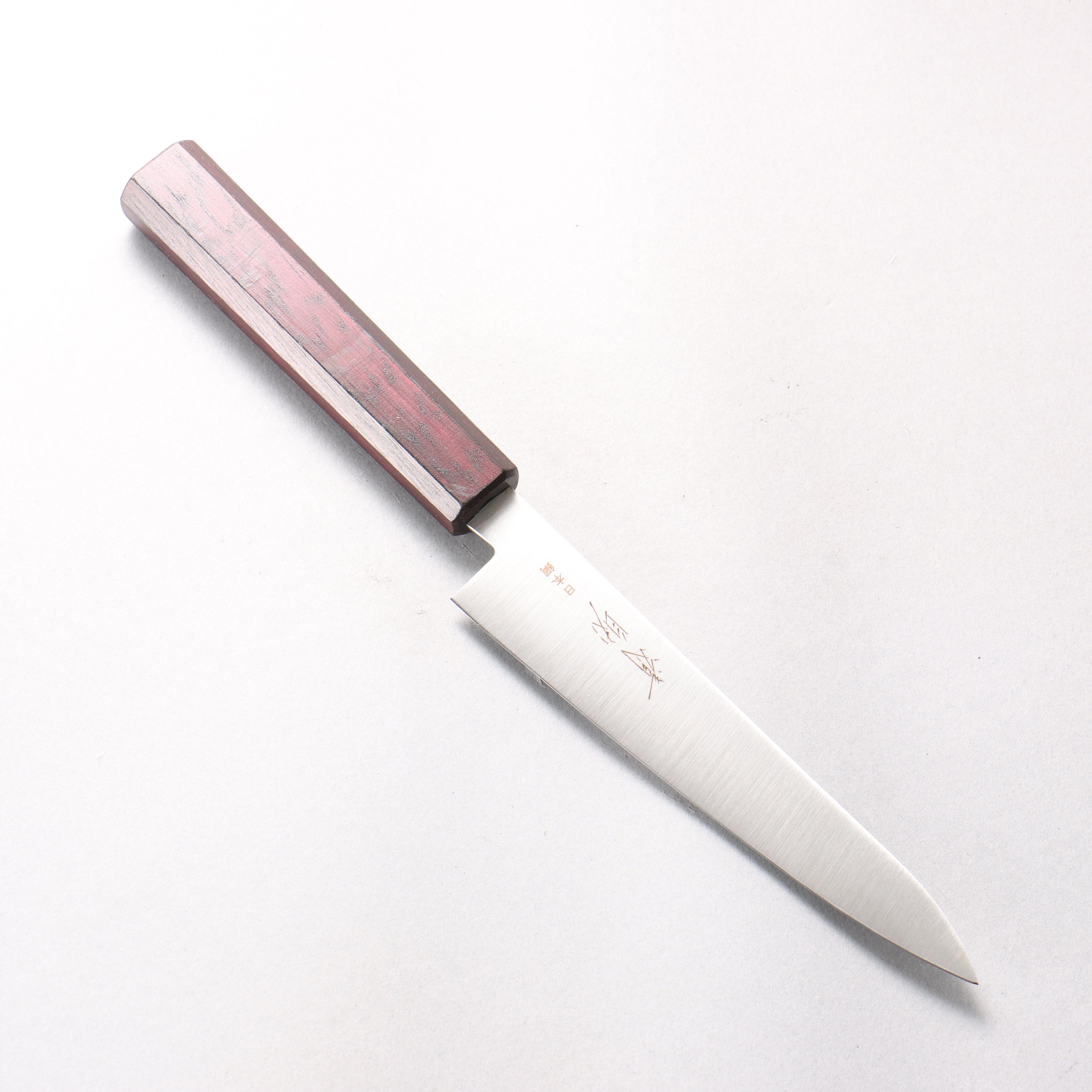Seisuke SK-4 Petty-Utility 150mm Wood (Bright Purple) Handle - Japanny - Best Japanese Knife