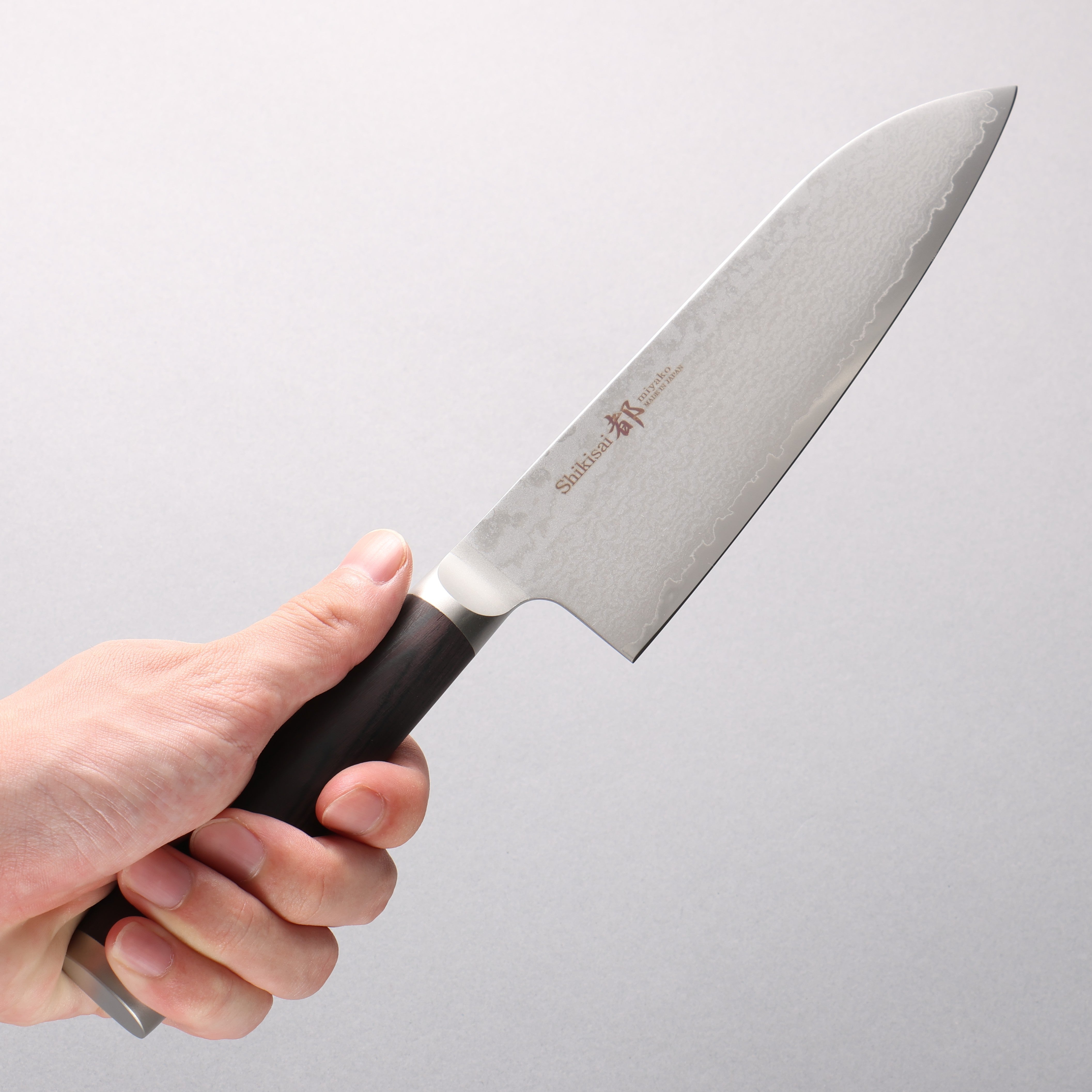 Couteau Santoku Damas Miyako AUS8 33 couches 180 mm (Super affaire)