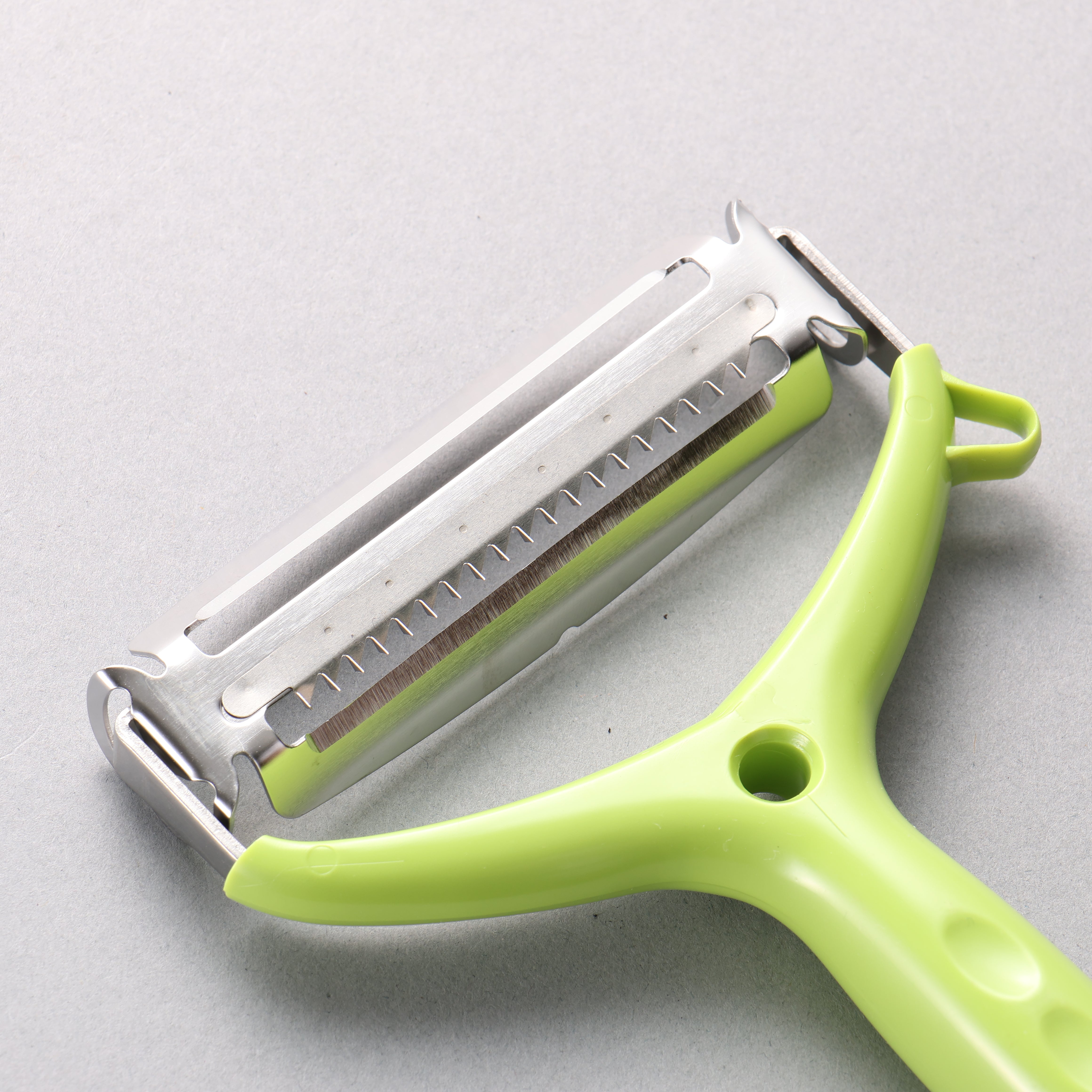 Slice & Julienne Stainless Steel Peeler TG-2016 106x164x25mm - Japanny - Best Japanese Knife