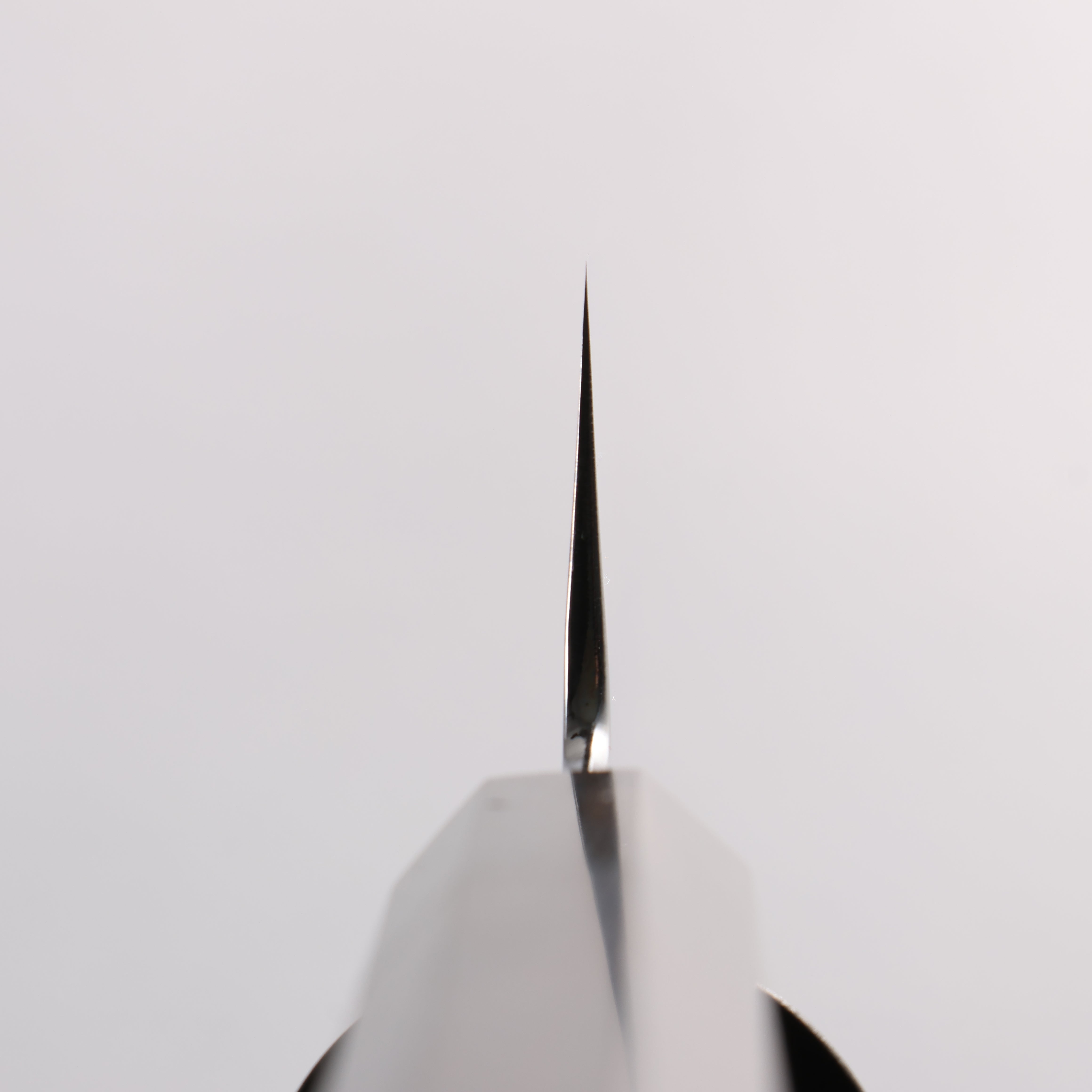 Choyo Blue Steel No.1 Mirrored Finish Kiritsuke Santoku 180mm Ebony Wood (ferrule: Black Water Buffalo Horn) Handle