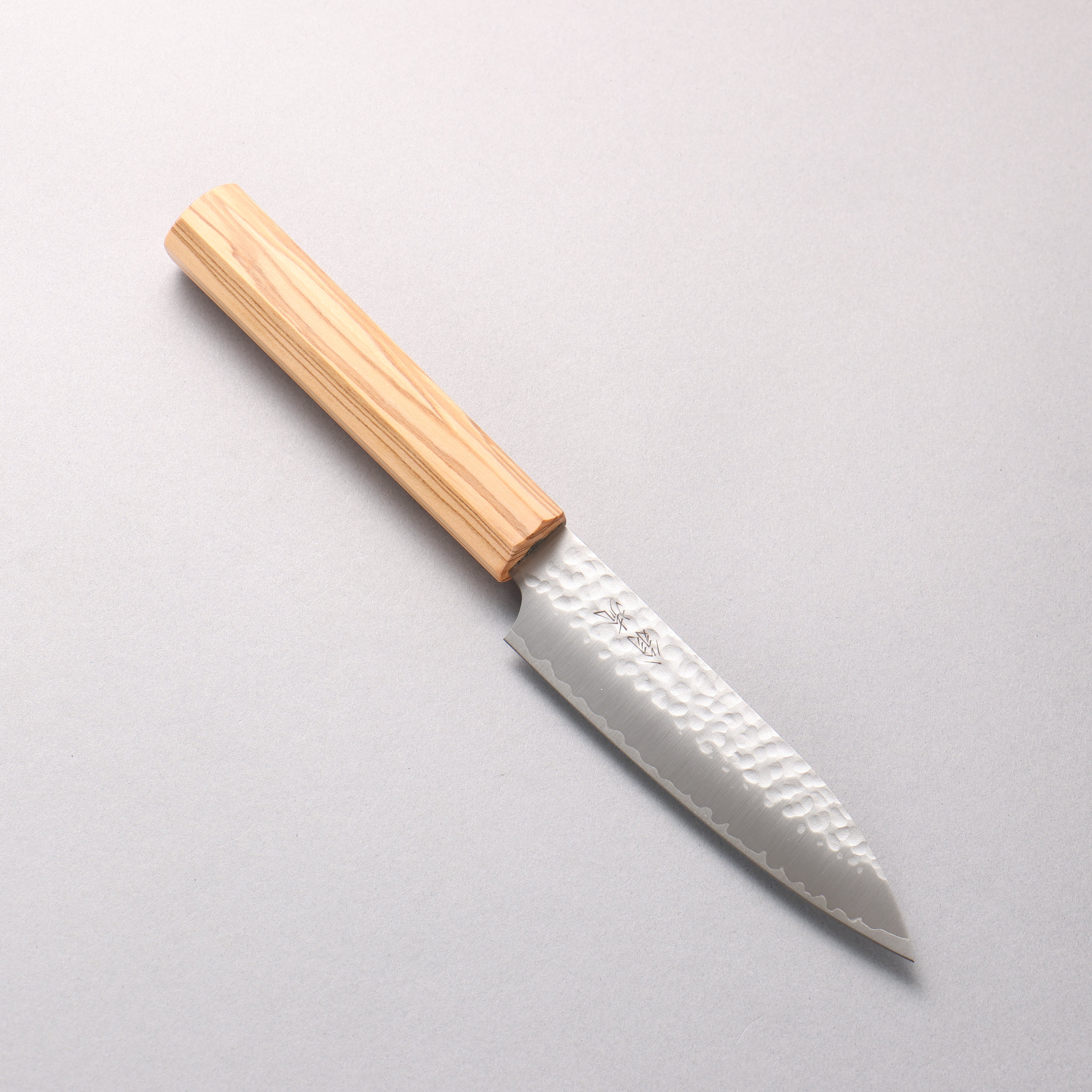 Oul VG10 Hammered Petty-Utility 120mm Olive tree Handle