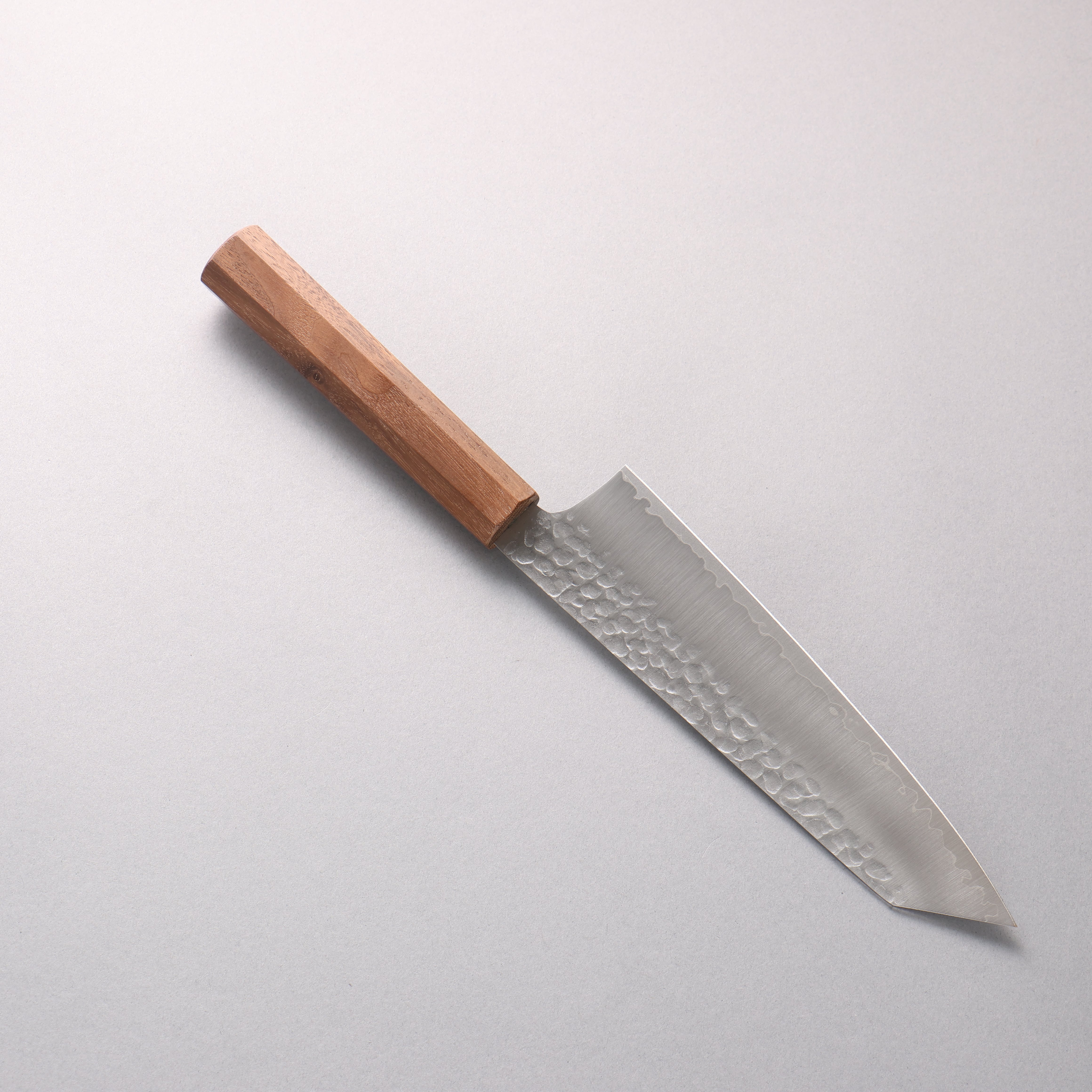 Oul VG10 Hammered Kiritsuke Gyuto 180mm Walnut Handle - Japanny - Best Japanese Knife