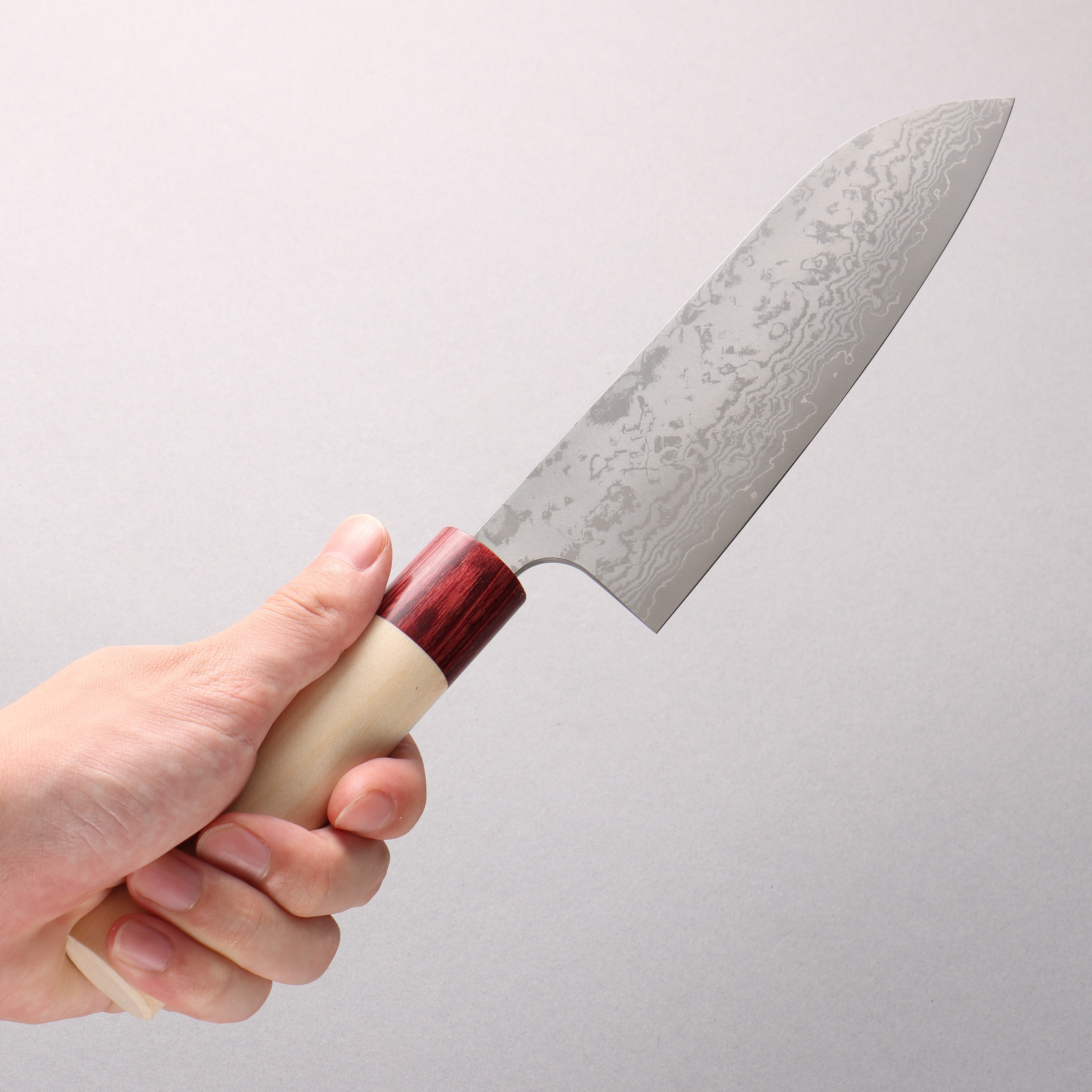 Masakage Kiri VG10 Damasco Santoku 170 mm Mango Magnolia