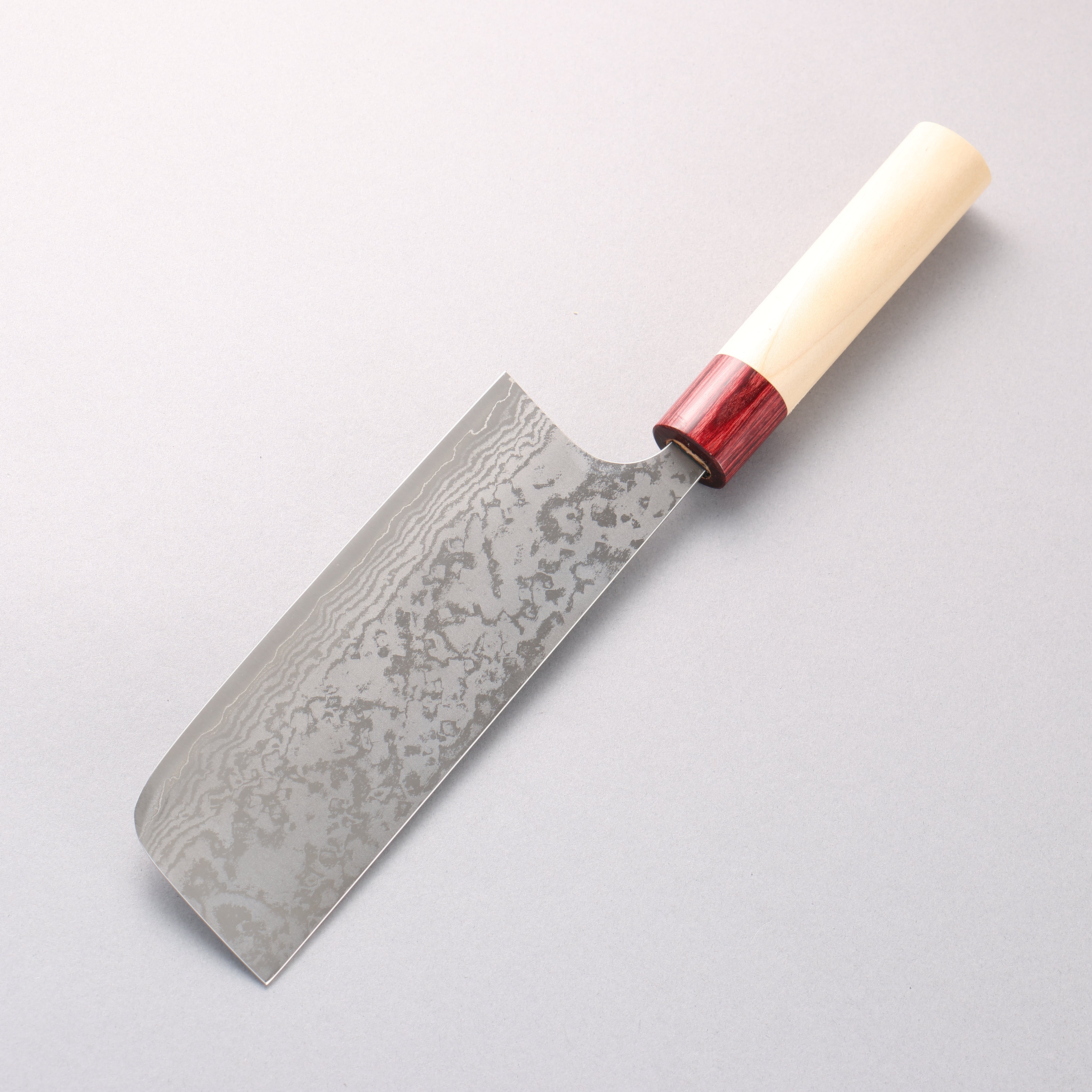 Masakage Kiri VG10 Damaskus Nakiri 170 mm Magnoliengriff