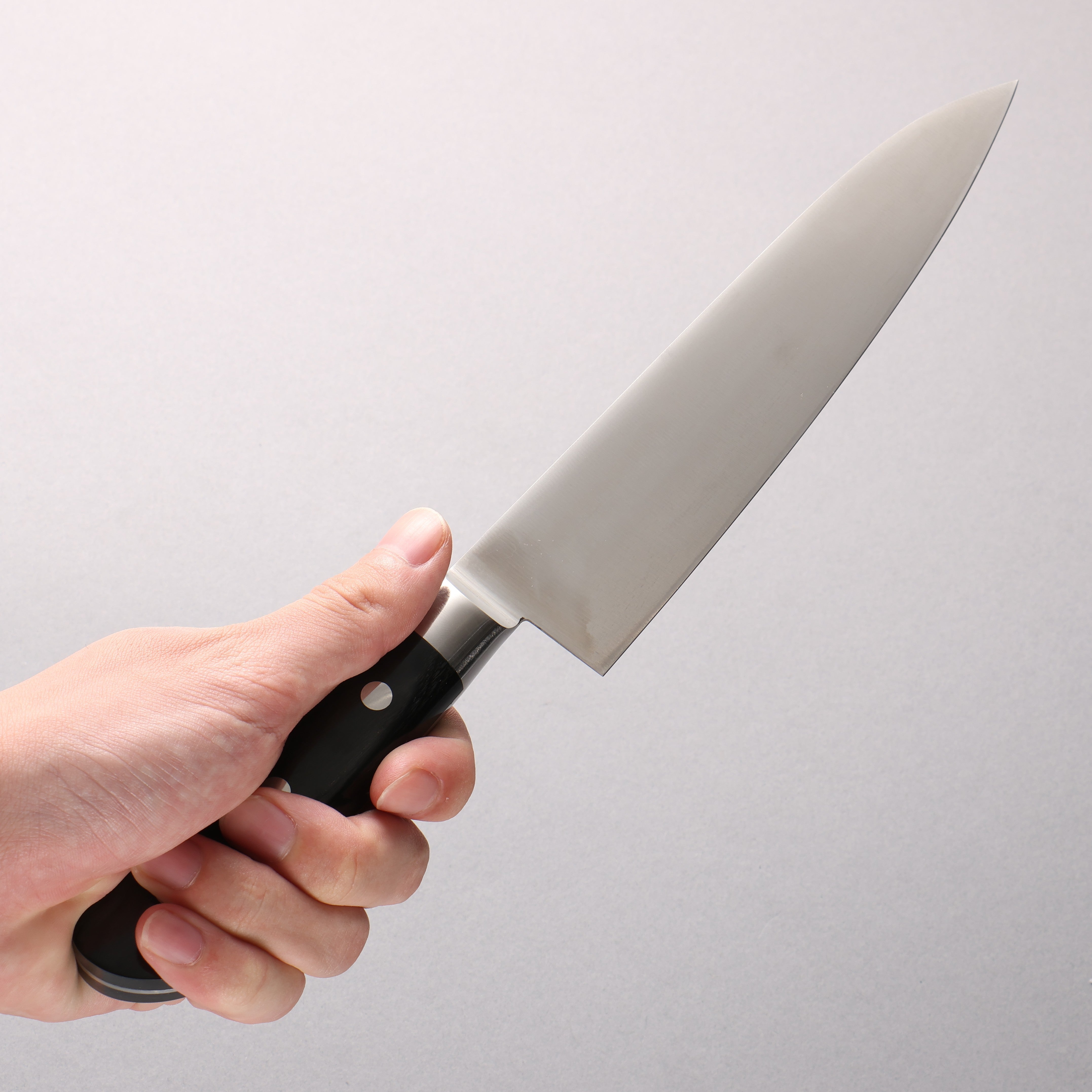 이세야 몰리브덴 규토 180mm 블랙 파카 나무 손잡이