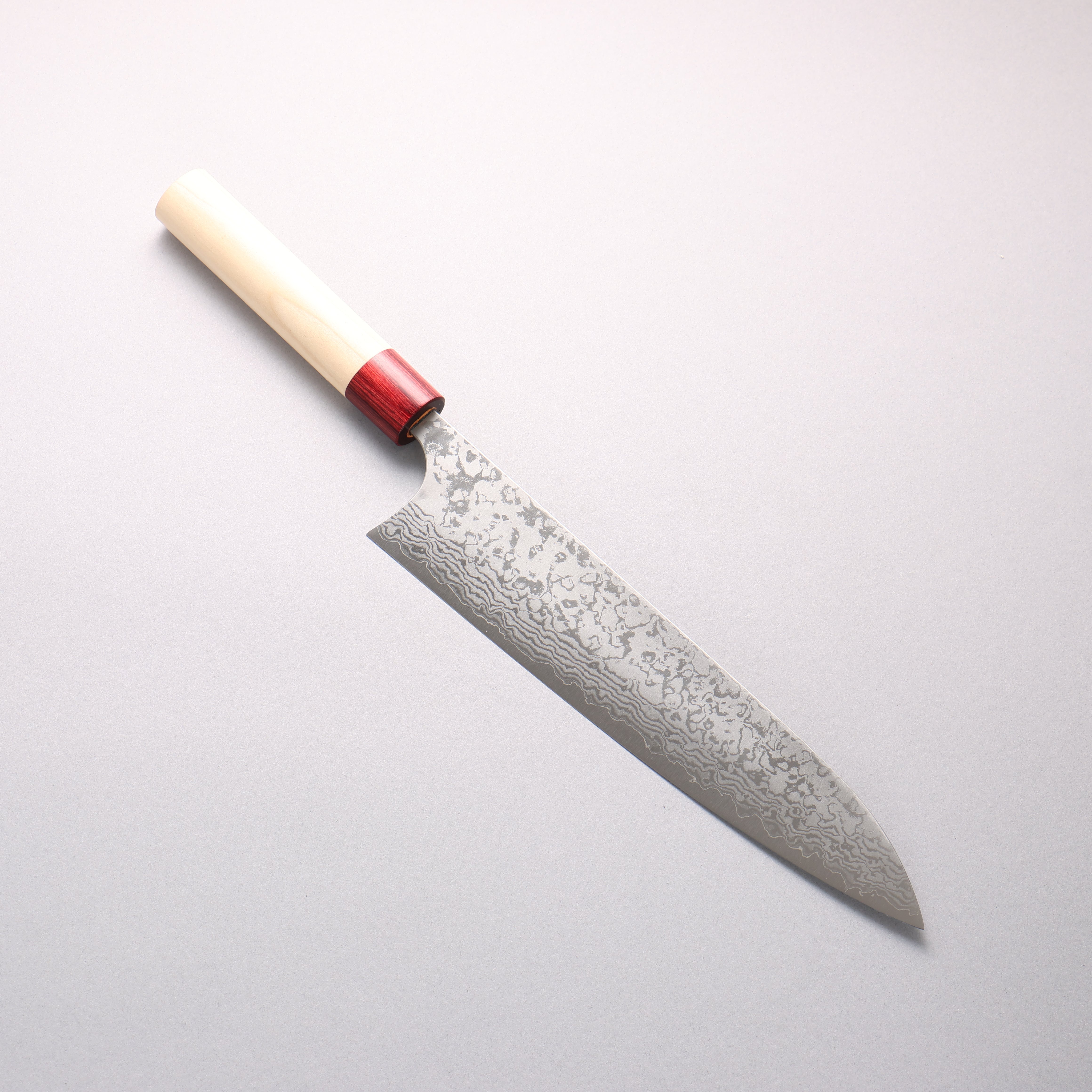Masakage Kiri VG10 Damascus Gyuto 240mm Magnolia Handle