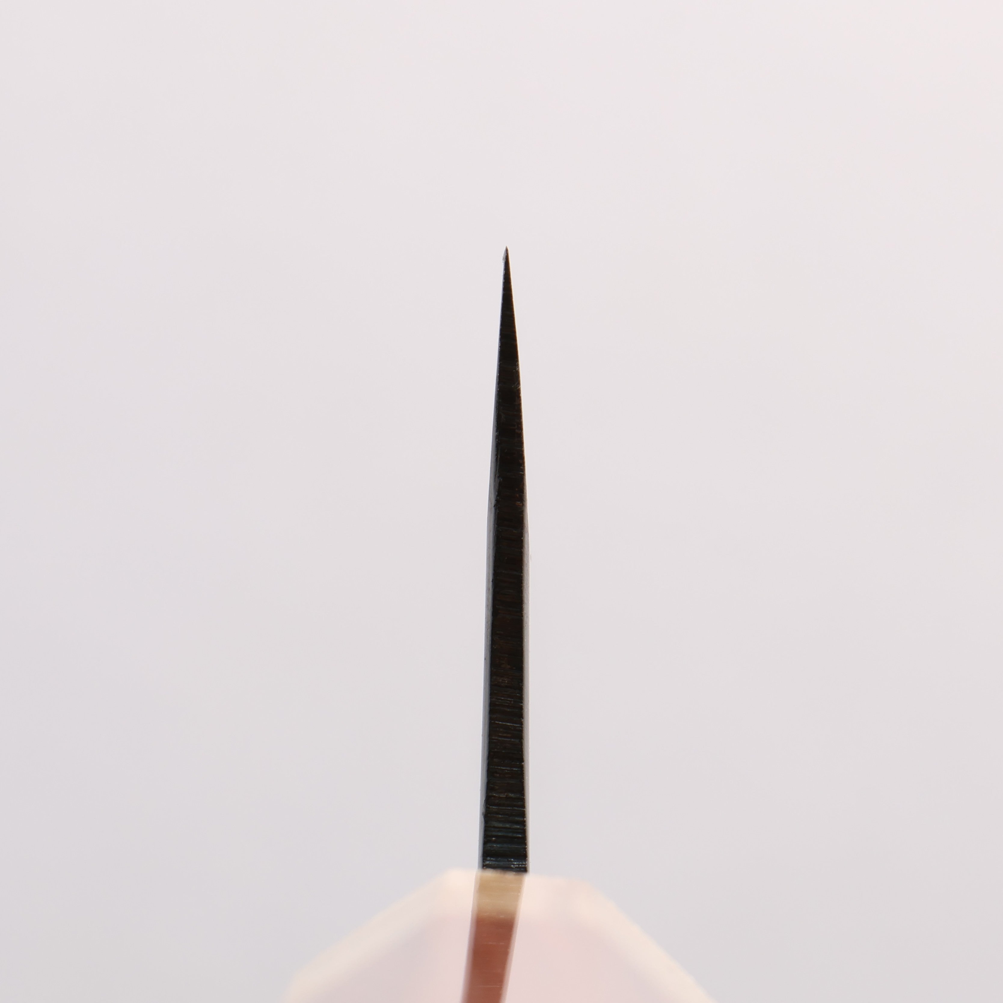 Seisuke Blue Super Black Finished Kiritsuke Gyuto 210mm Rosewood (ferrule: Oak) Handle