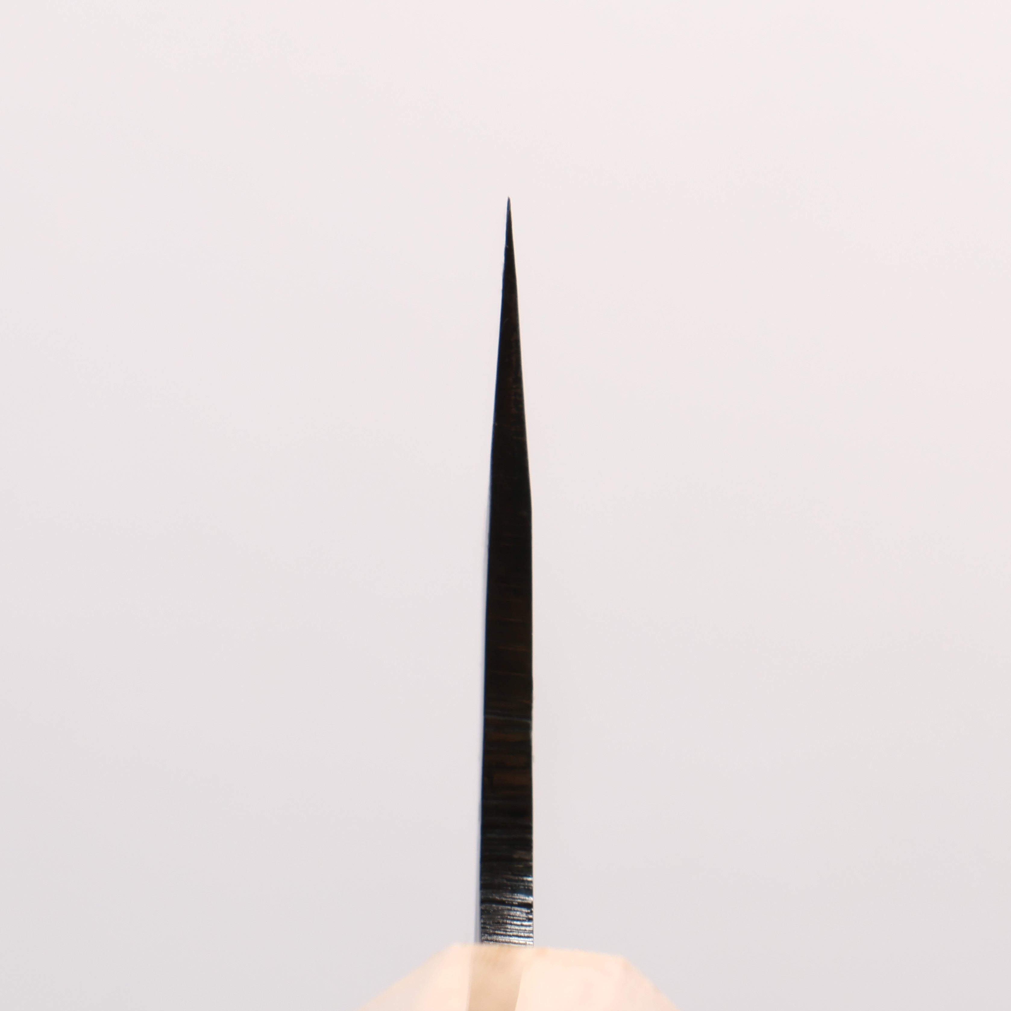 Seisuke Blue Steel No.1 Black Finished Gyuto 210mm Rosewood (ferrule: Oak) Handle