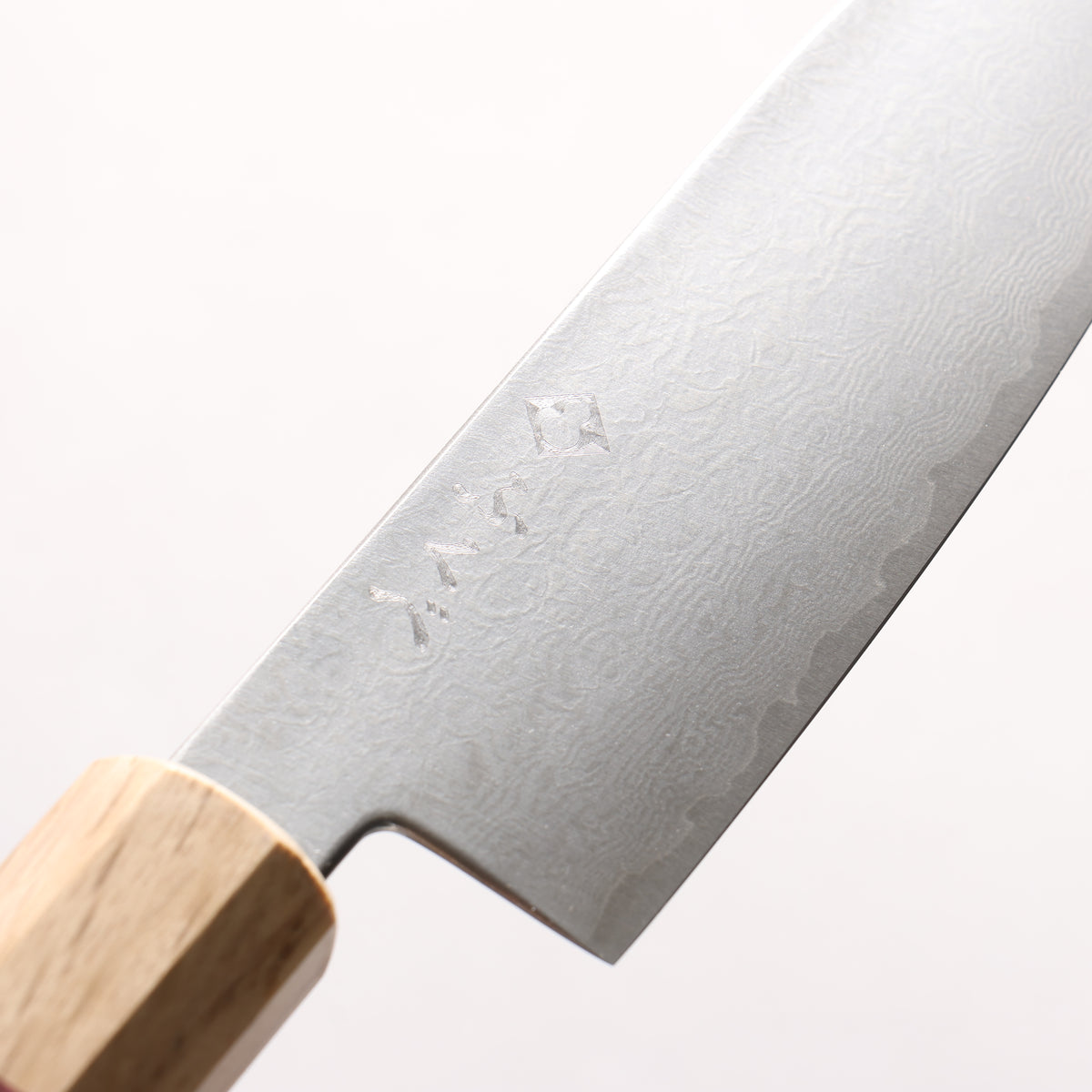 Fukube VG10 16 Layer Damascus Santoku 130mm Purple Heart Handle - Japanny - Best Japanese Knife