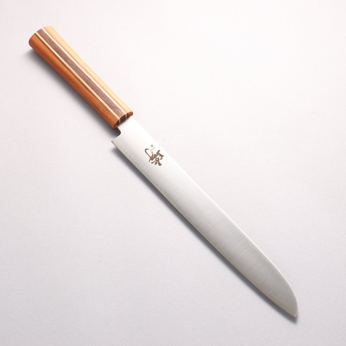 Shigeki Tanaka Majiro Silver Steel No.3 Bread Slicer 240mm Maple, Cherry, Walnut Handle