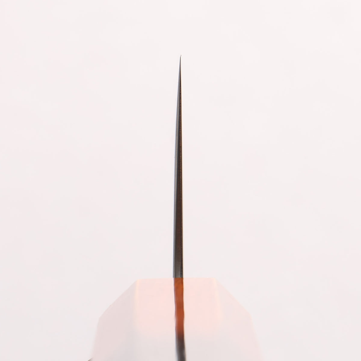 Kanjyo SG2 Damascus Gyuto 210mm Burnt Wood Lacquered Handle - Japanny - Best Japanese Knife