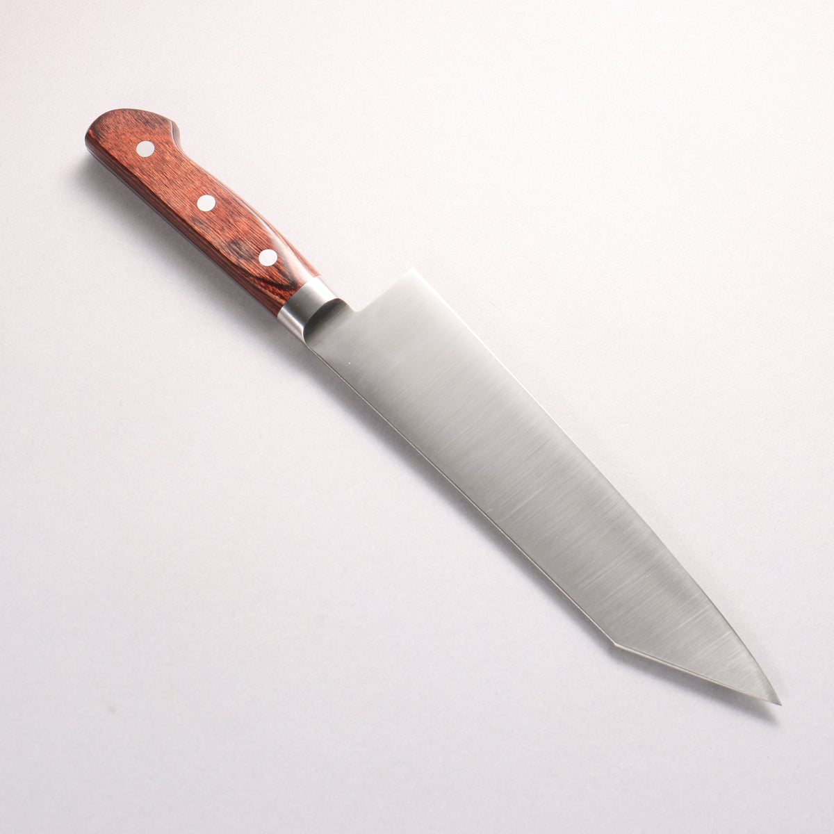Kanjyo VG10 Kiritsuke Gyuto 210mm Mahogany Pakka wood Handle - Japanny - Best Japanese Knife