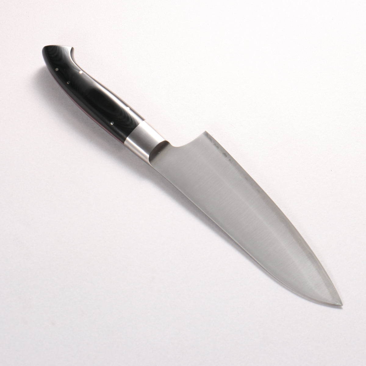 Kajin ZDP189 3 Layer Santoku 165mm Linen Micarta Handle
