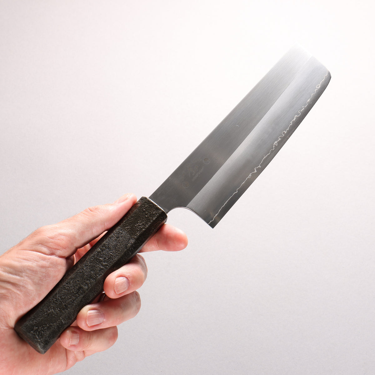 Hiroshi Suzuki ZDP189 Kasumitogi Nakiri 165mm Black Lacquered Handle