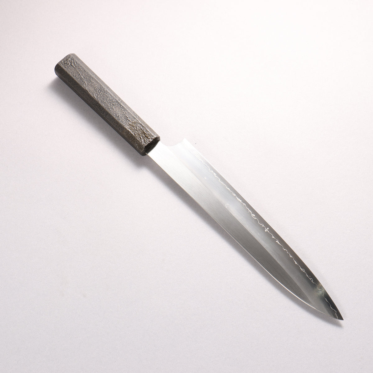 Hiroshi Suzuki ZDP189 Kasumitogi Sujihiki 225mm Black Lacquered Handle