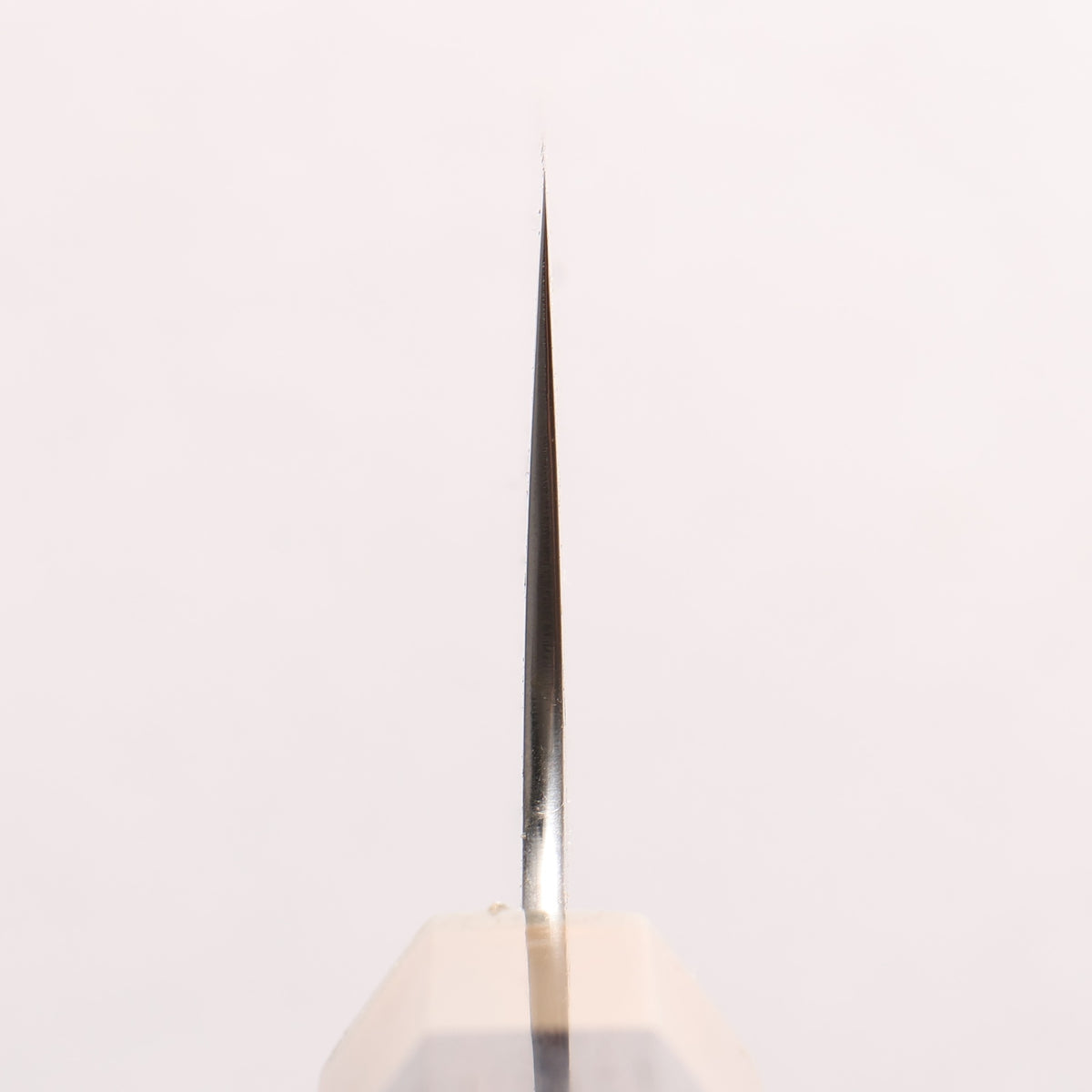 Hiroshi Suzuki ZDP189 Mirrored Finish Damascus Sujihiki 195mm Ebony Wood (ferrule: White Water Buffalo Horn) Handle