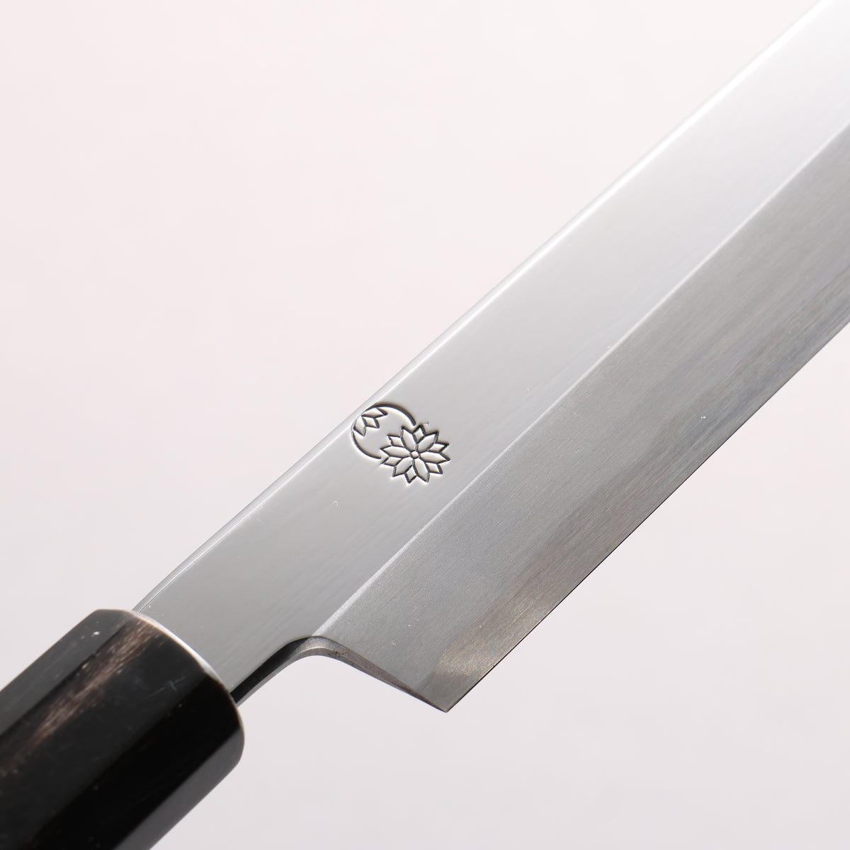 Choyo Blue Steel No.1 Mirrored Finish Sakimaru Takohiki 300mm Magnolia Handle
