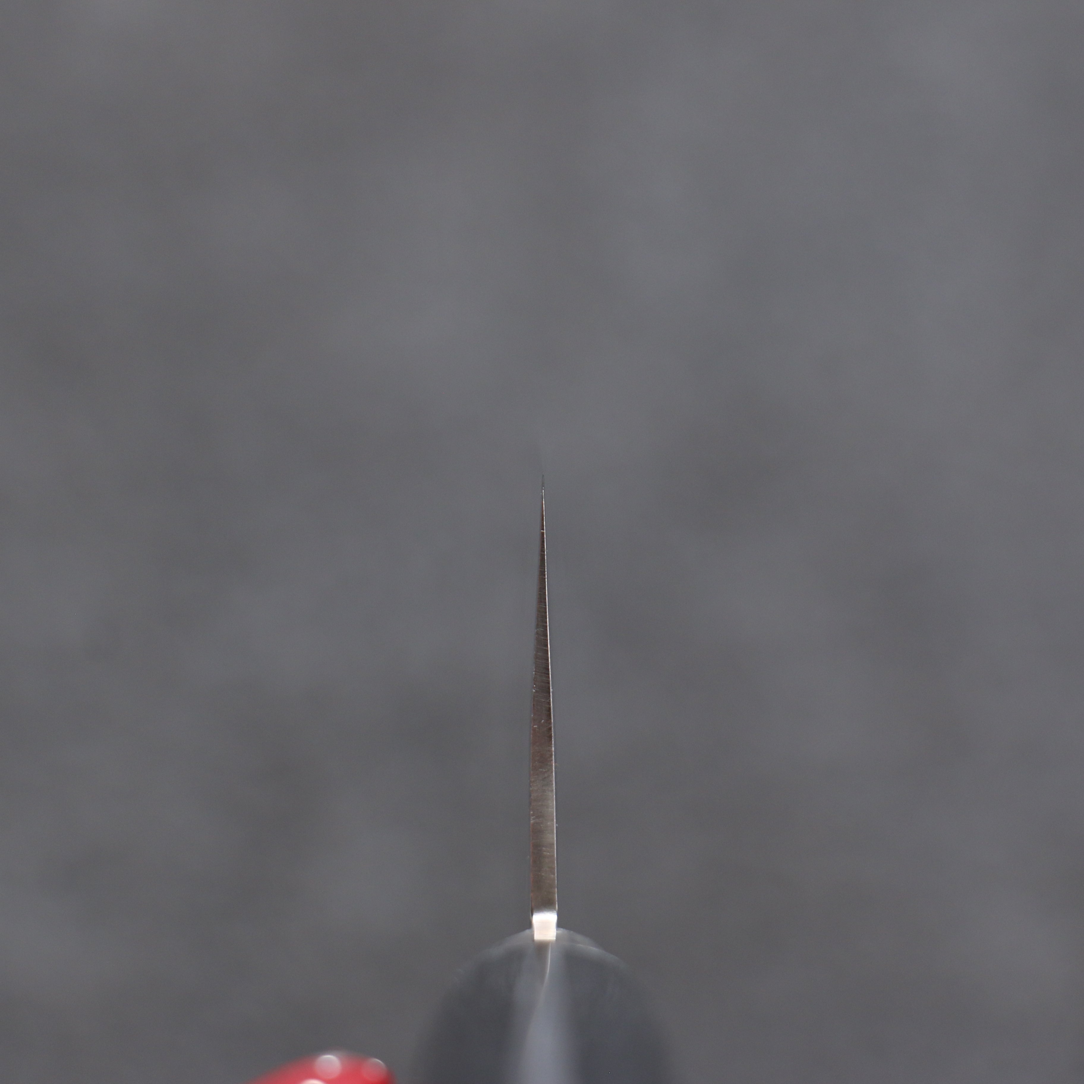 Seisuke VG5 Hammered Kasumitogi Santoku 120mm Black Pakka wood Handle - Japanny - Best Japanese Knife