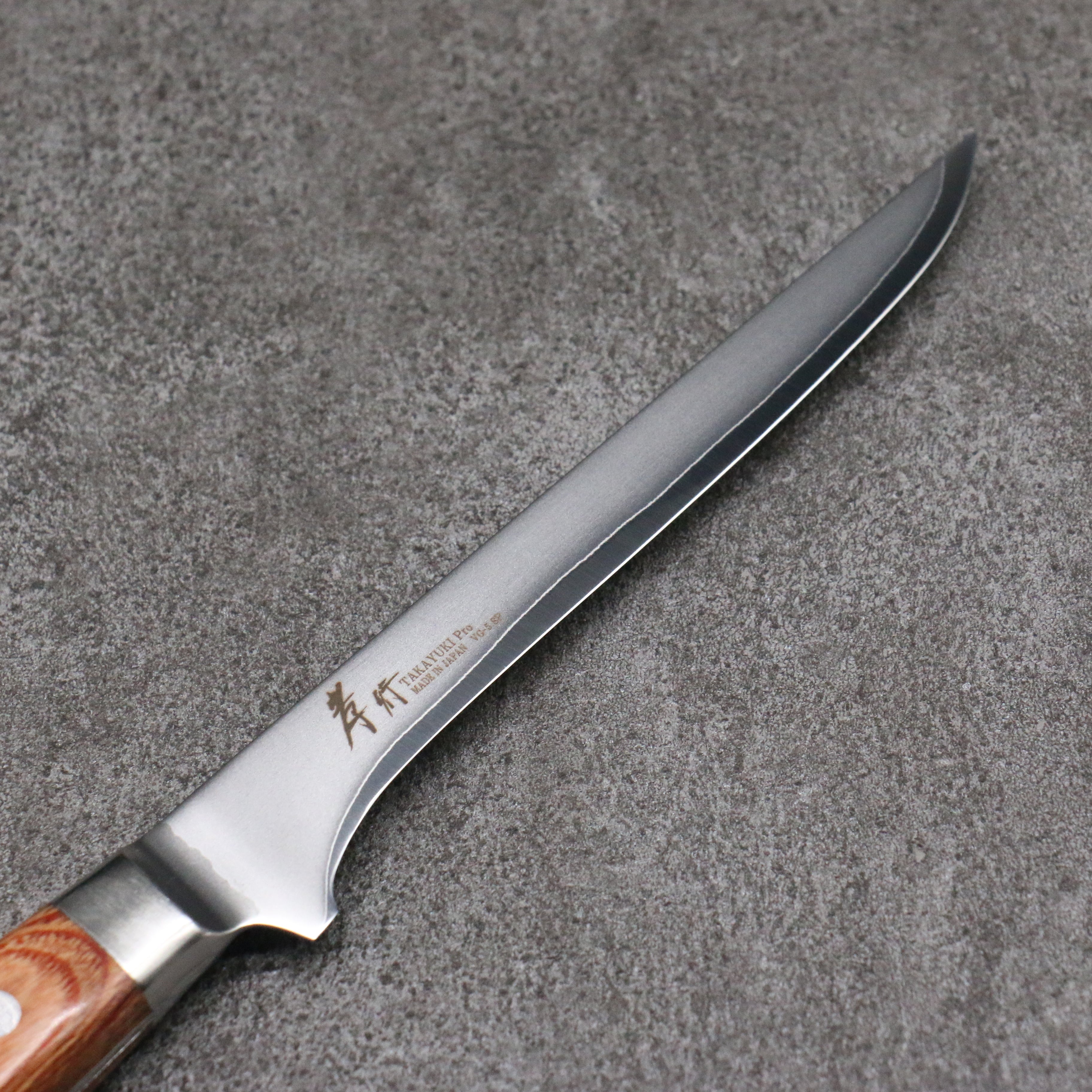 Sakai Takayuki VG5 Boning 160mm Brown Pakka wood Handle - Japanny - Best Japanese Knife