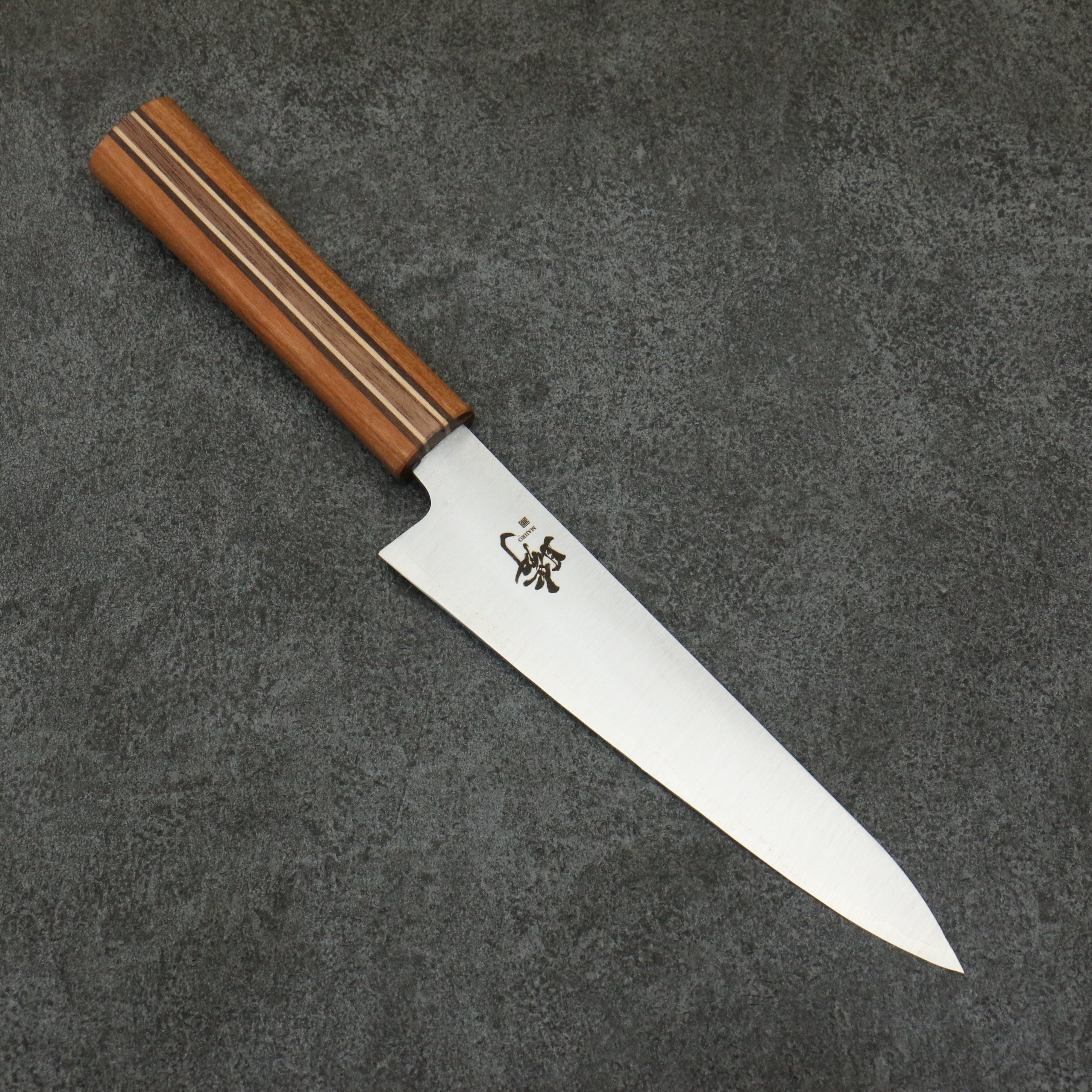 Shigeki Tanaka Majiro Silver Steel No.3 Petty-Utility  150mm Maple, Cherry, Walnut Handle - Japanny - Best Japanese Knife