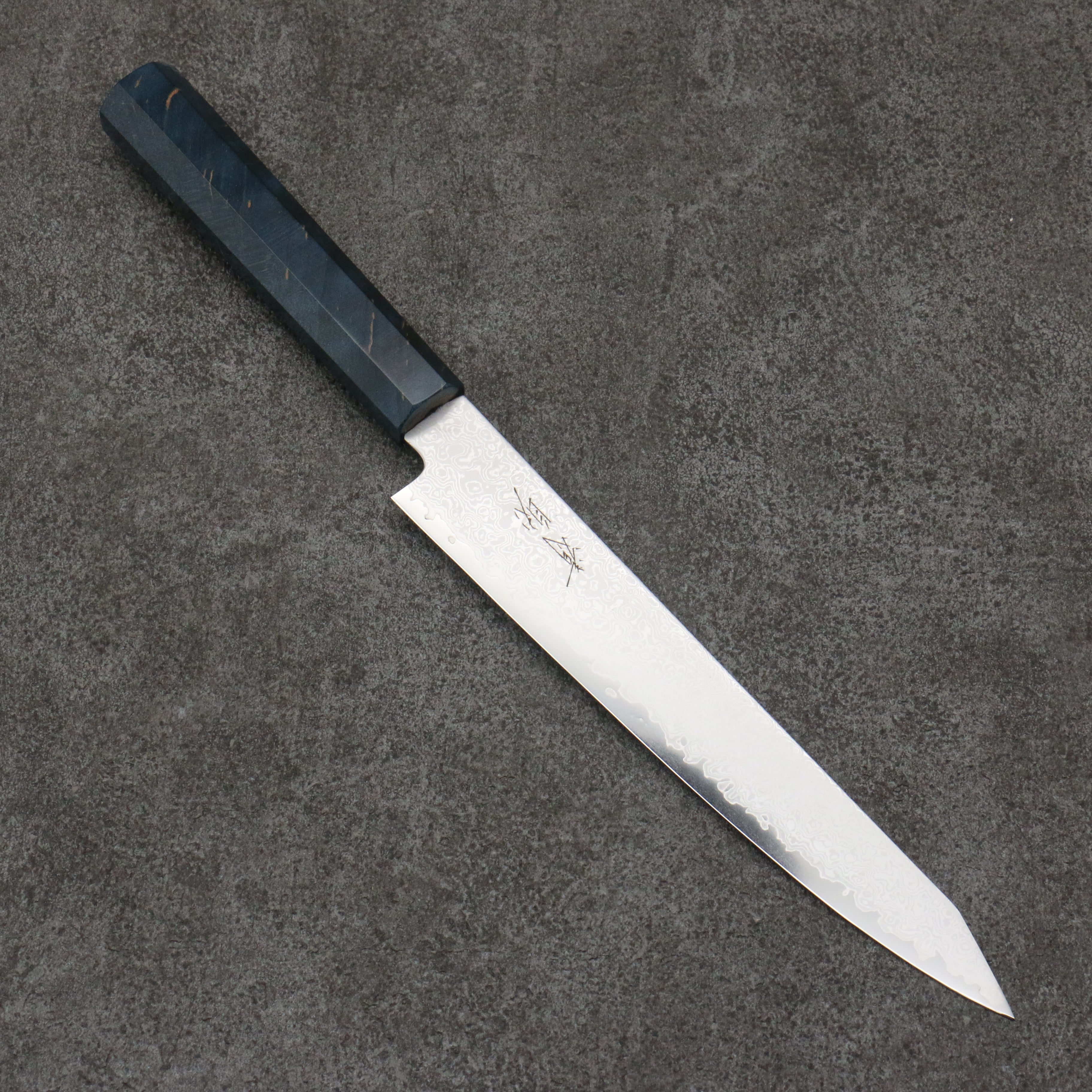 Seisuke VG10 Damascus Petty-Utility  180mm Stabilized wood Handle - Japanny - Best Japanese Knife